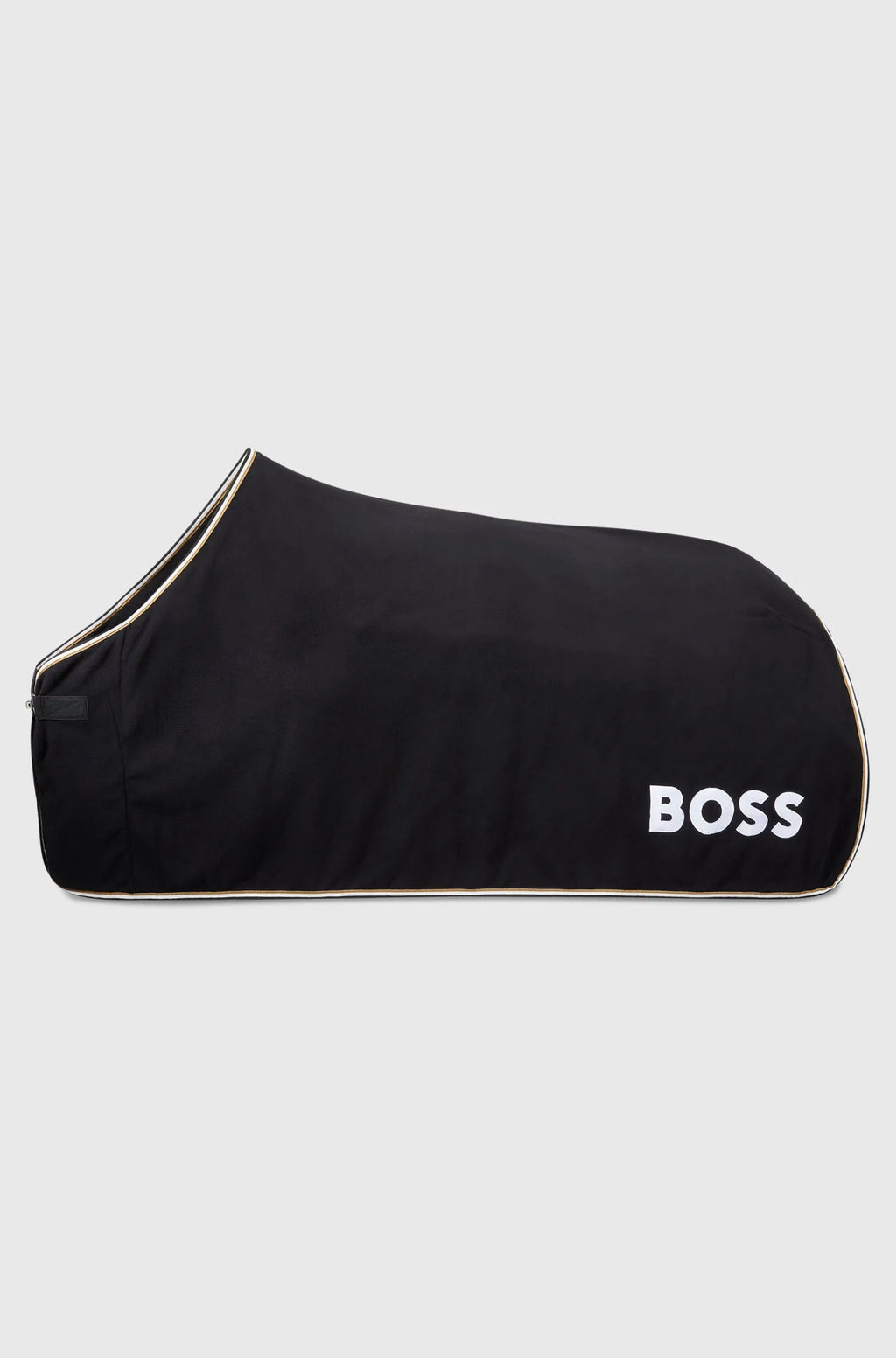 FLEECE RUG SIGNATURE BLACK - BLACK