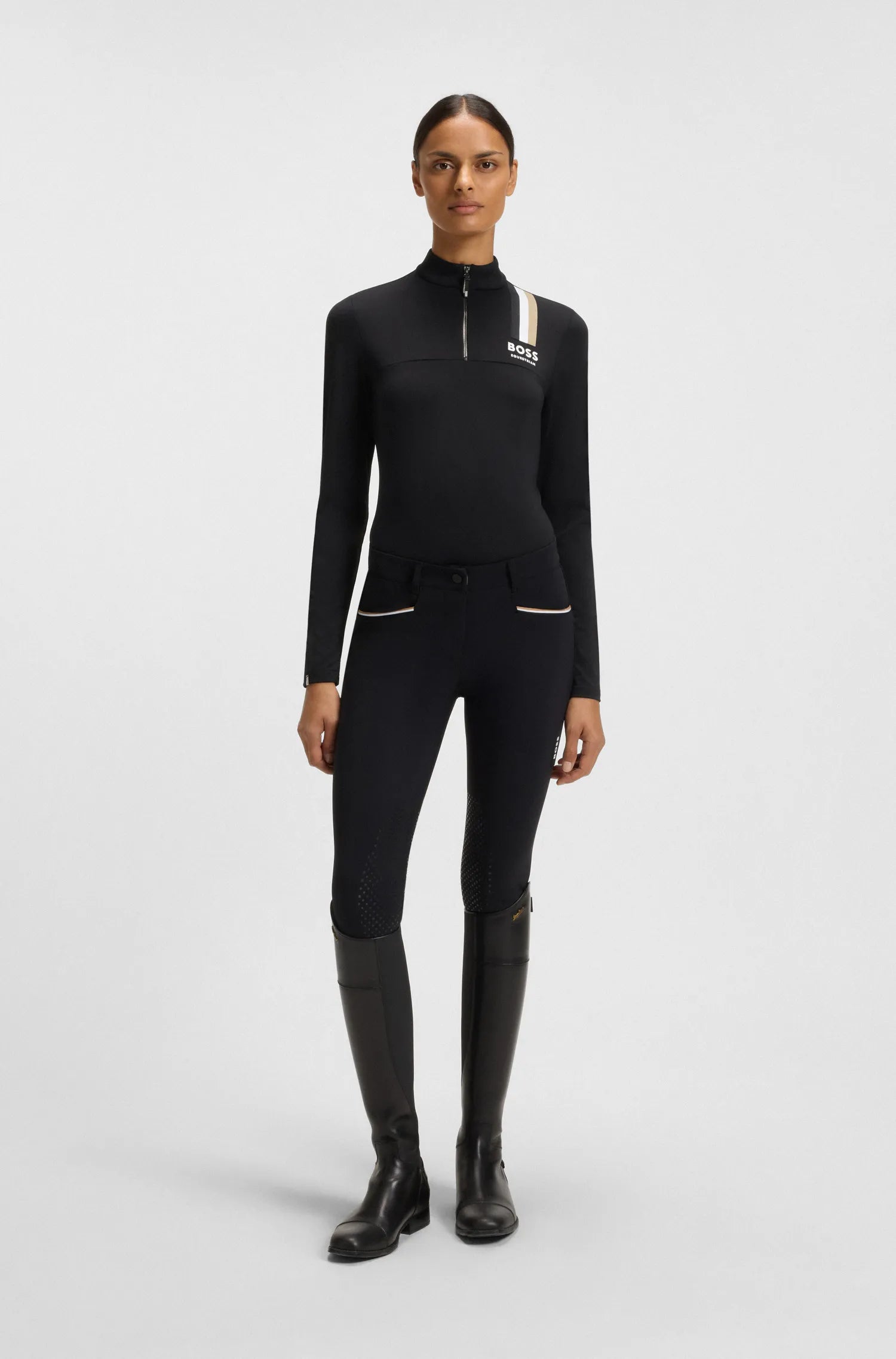 Lia Signature Stripe Training Shirt