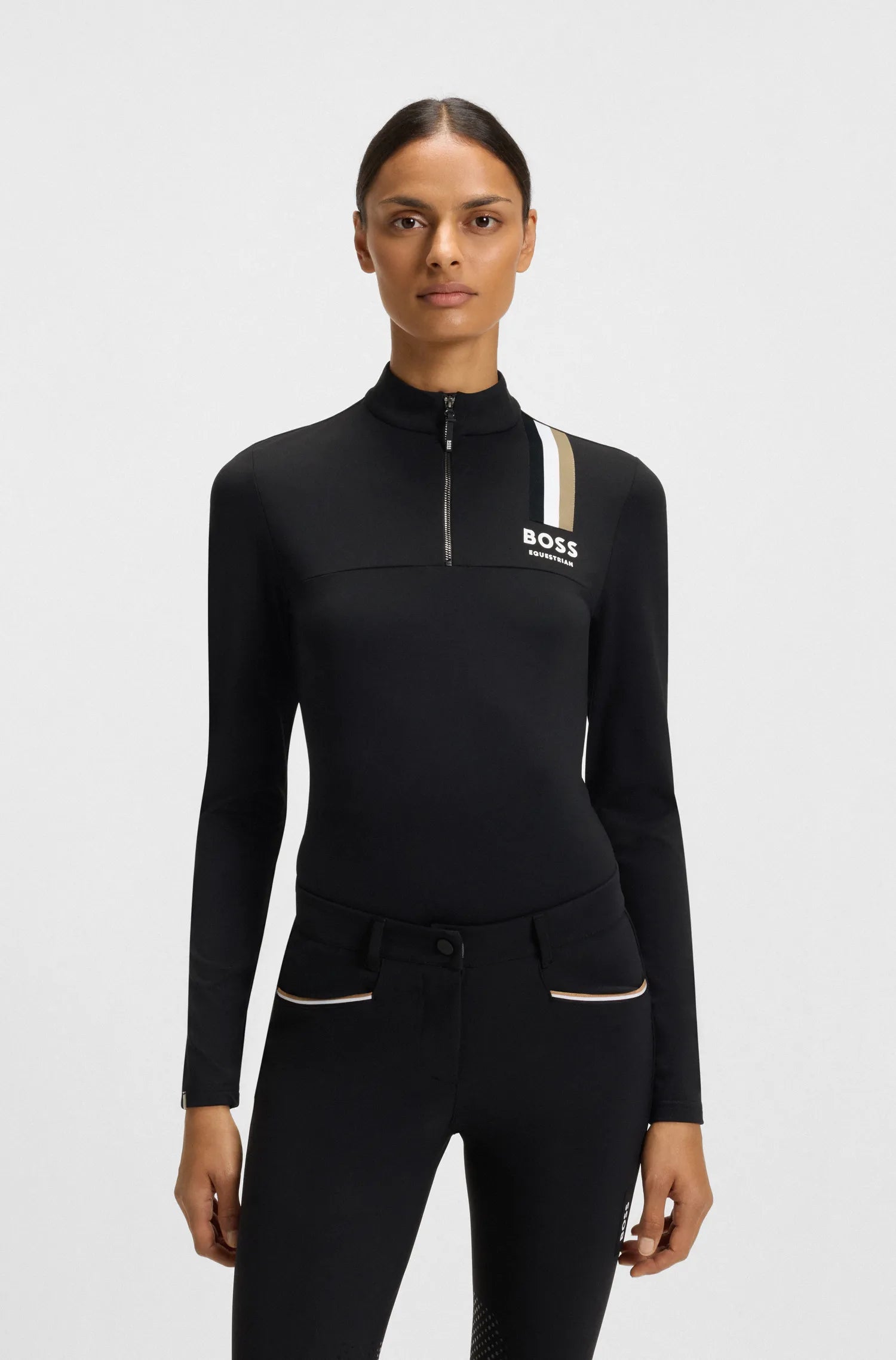 Lia Signature Stripe Training Shirt