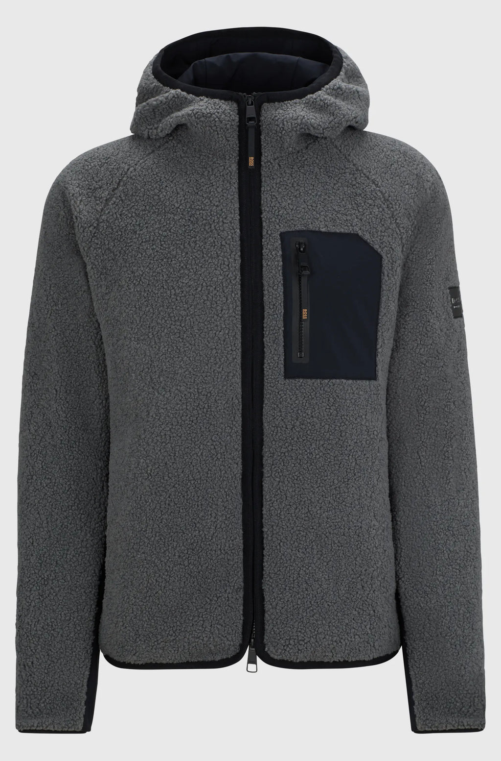 Russel Hybrid Teddy Puffer Jacket