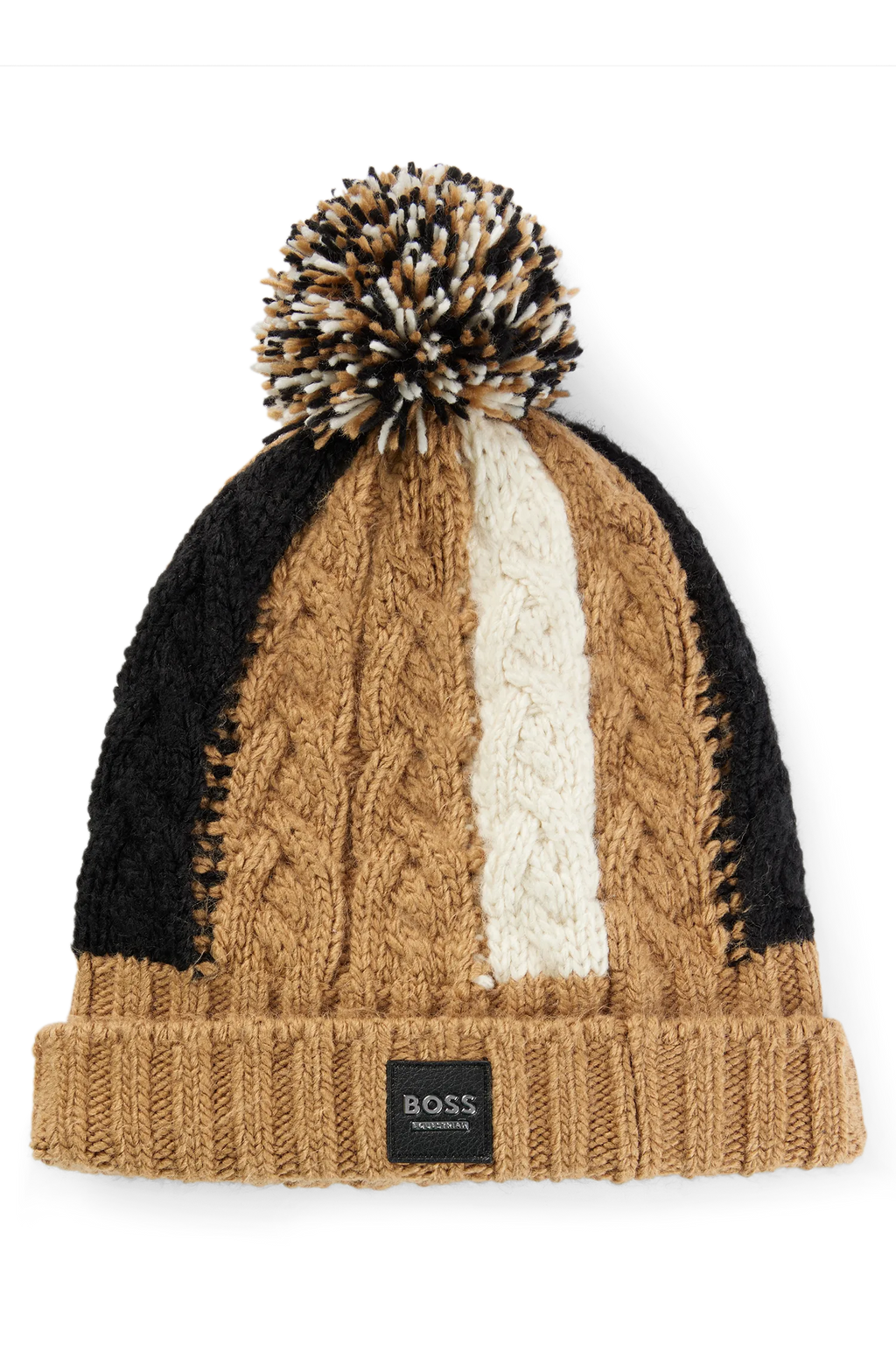 BEANIE BOBBLE SIGNATURE COLOUR BLOCK