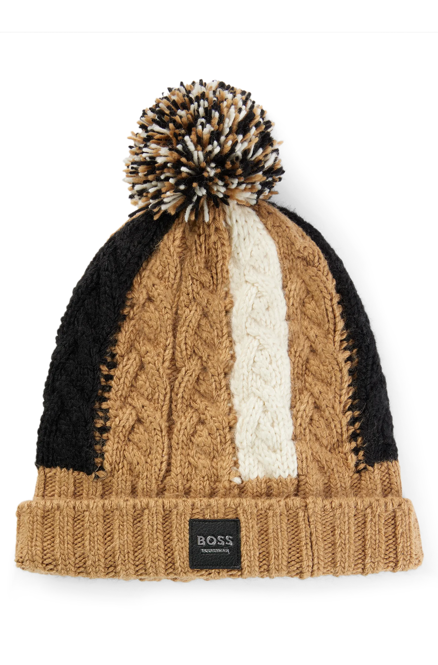 BEANIE BOBBLE SIGNATURE COLOUR BLOCK