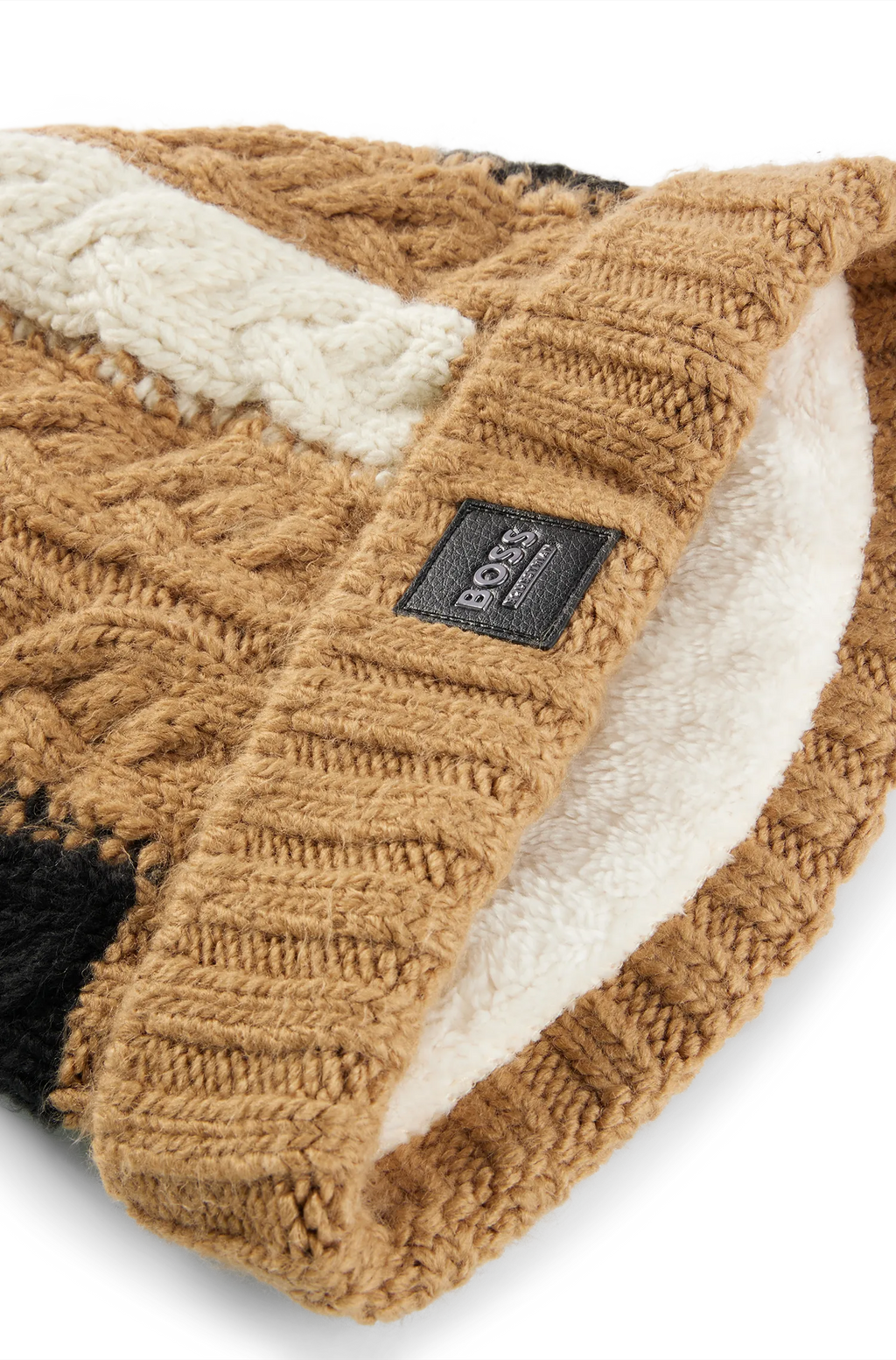 BEANIE BOBBLE SIGNATURE COLOUR BLOCK