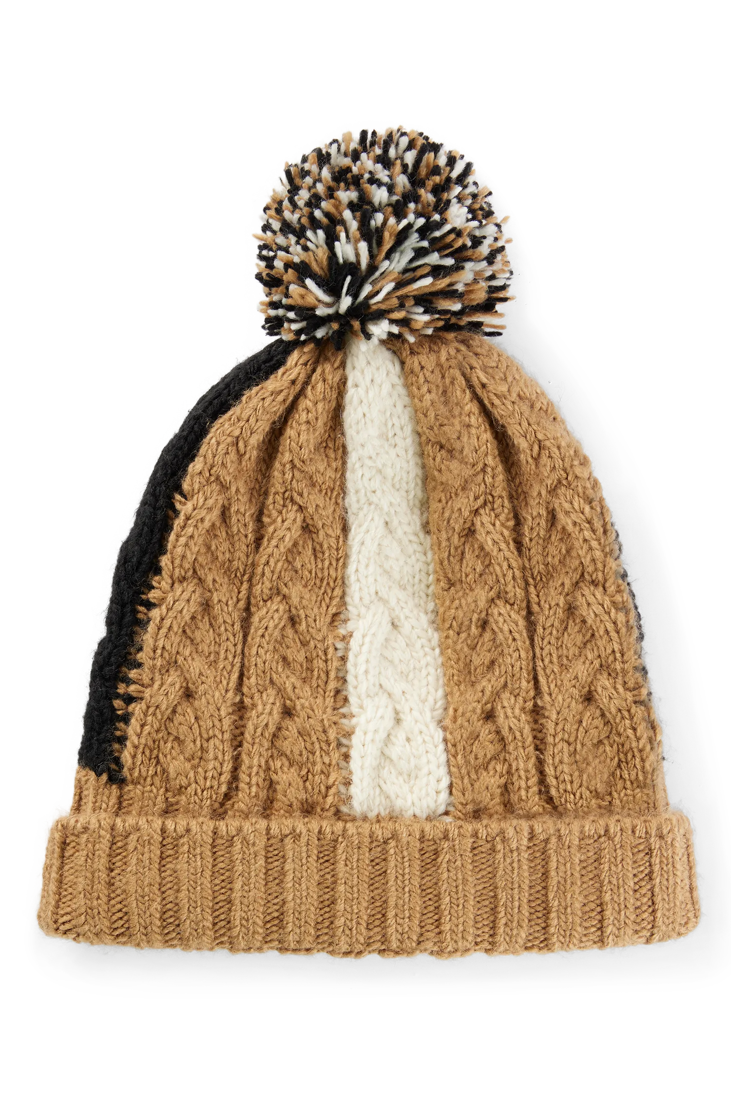 BEANIE BOBBLE SIGNATURE COLOUR BLOCK