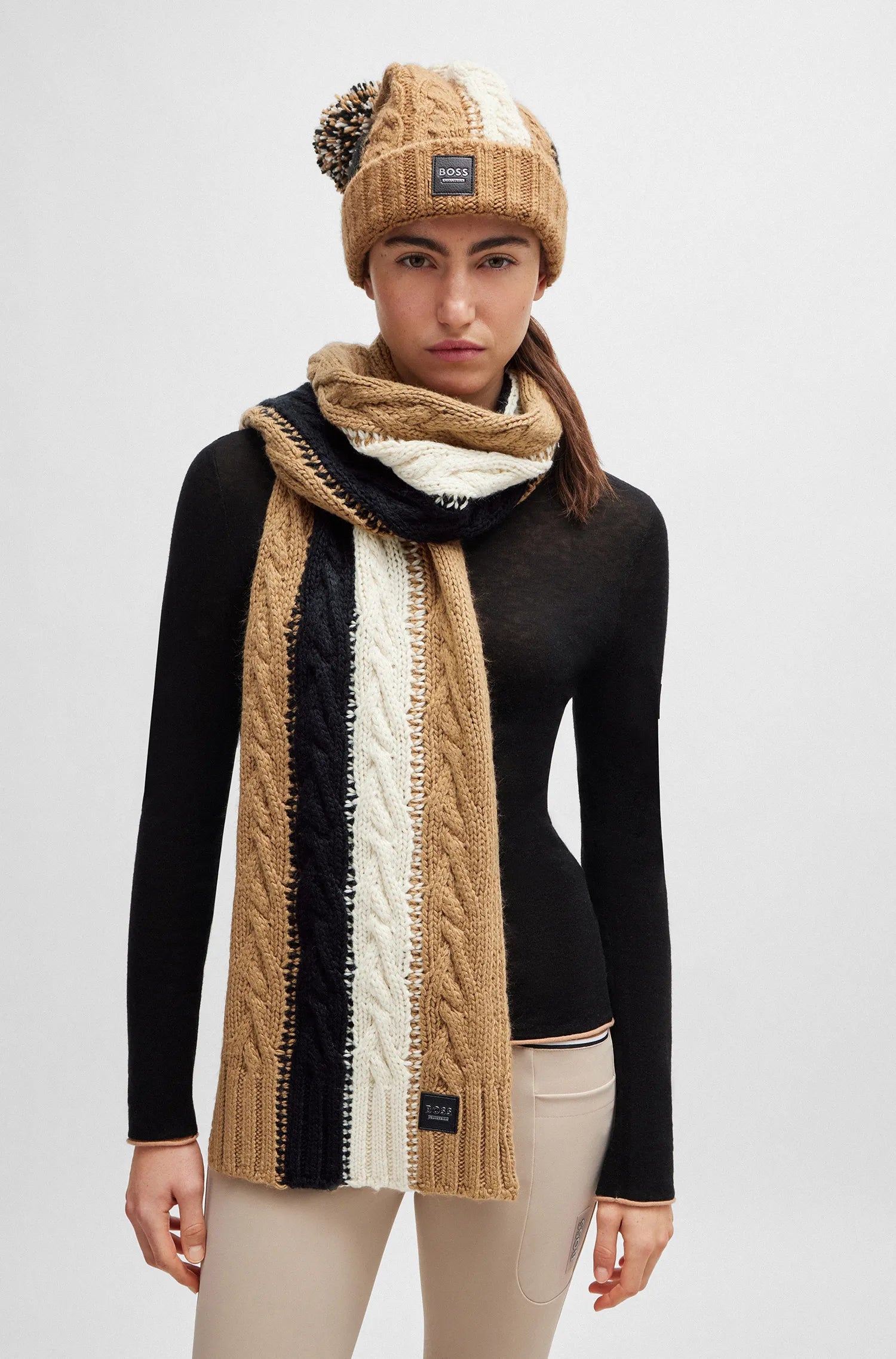 Scarf Signature Colour Block