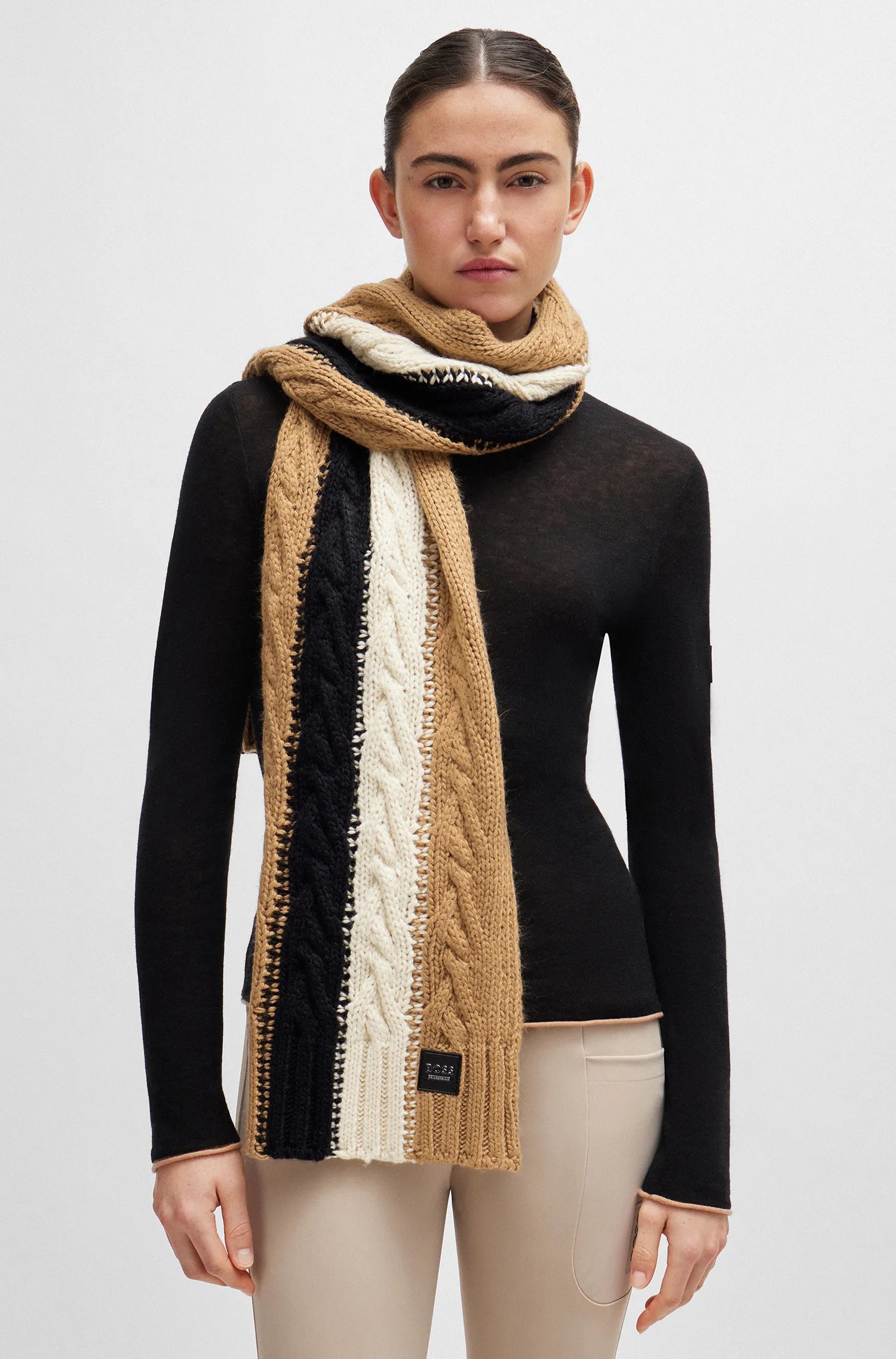 Scarf Signature Colour Block