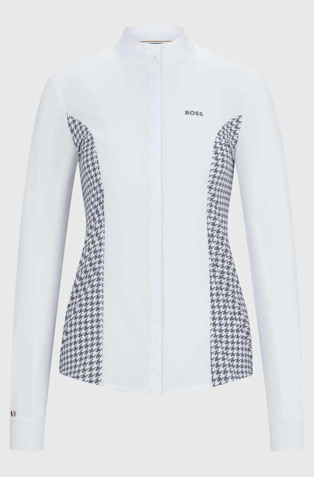 Emma Show Blouse Houndstooth