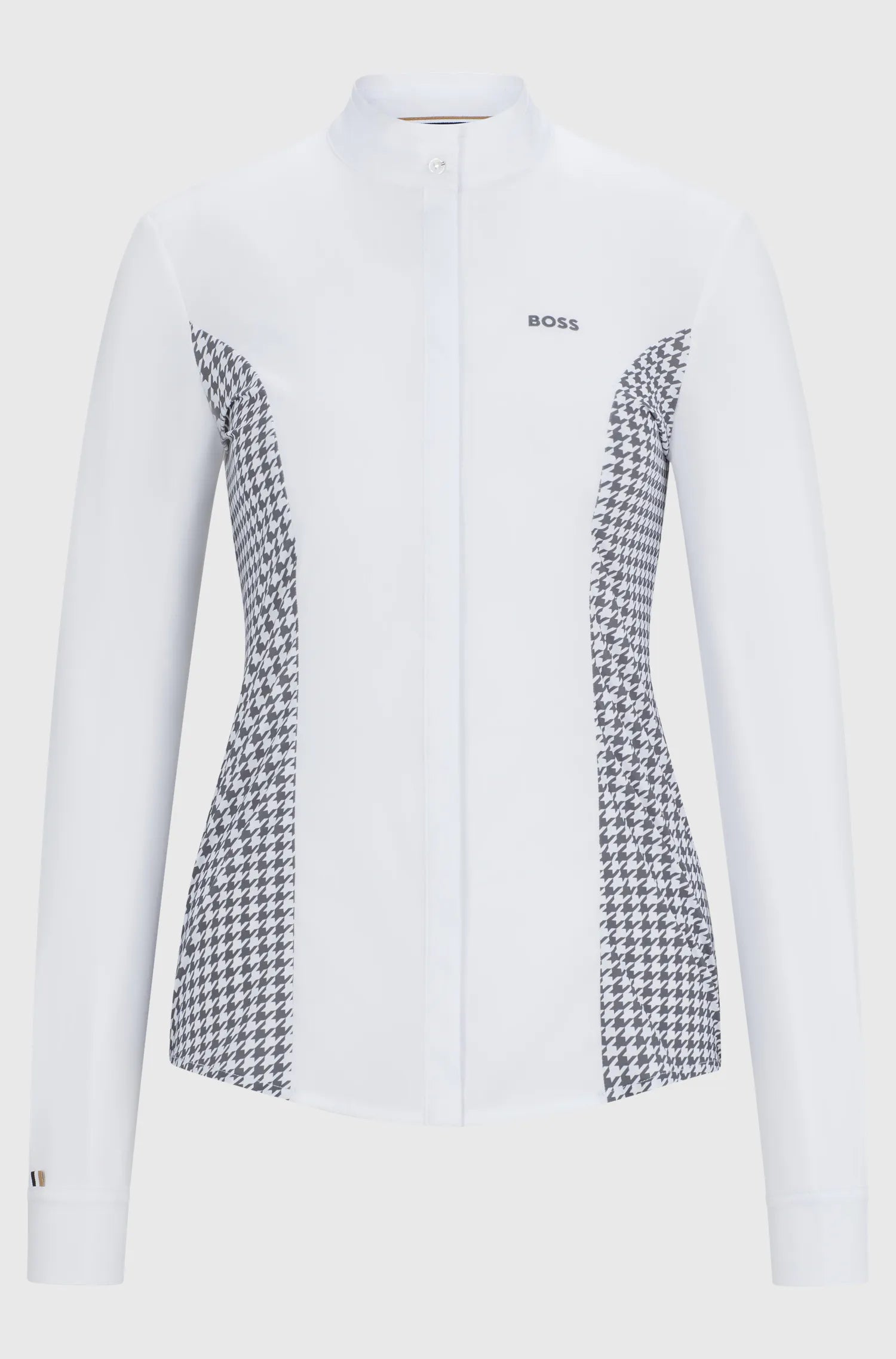 Emma Show Blouse Houndstooth