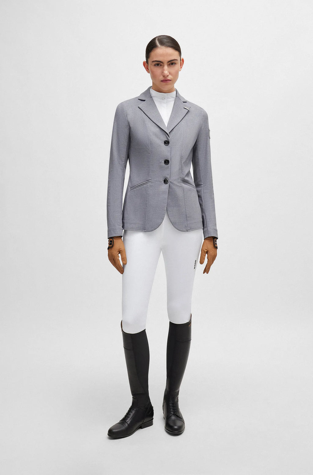 Emma Show Blouse Houndstooth