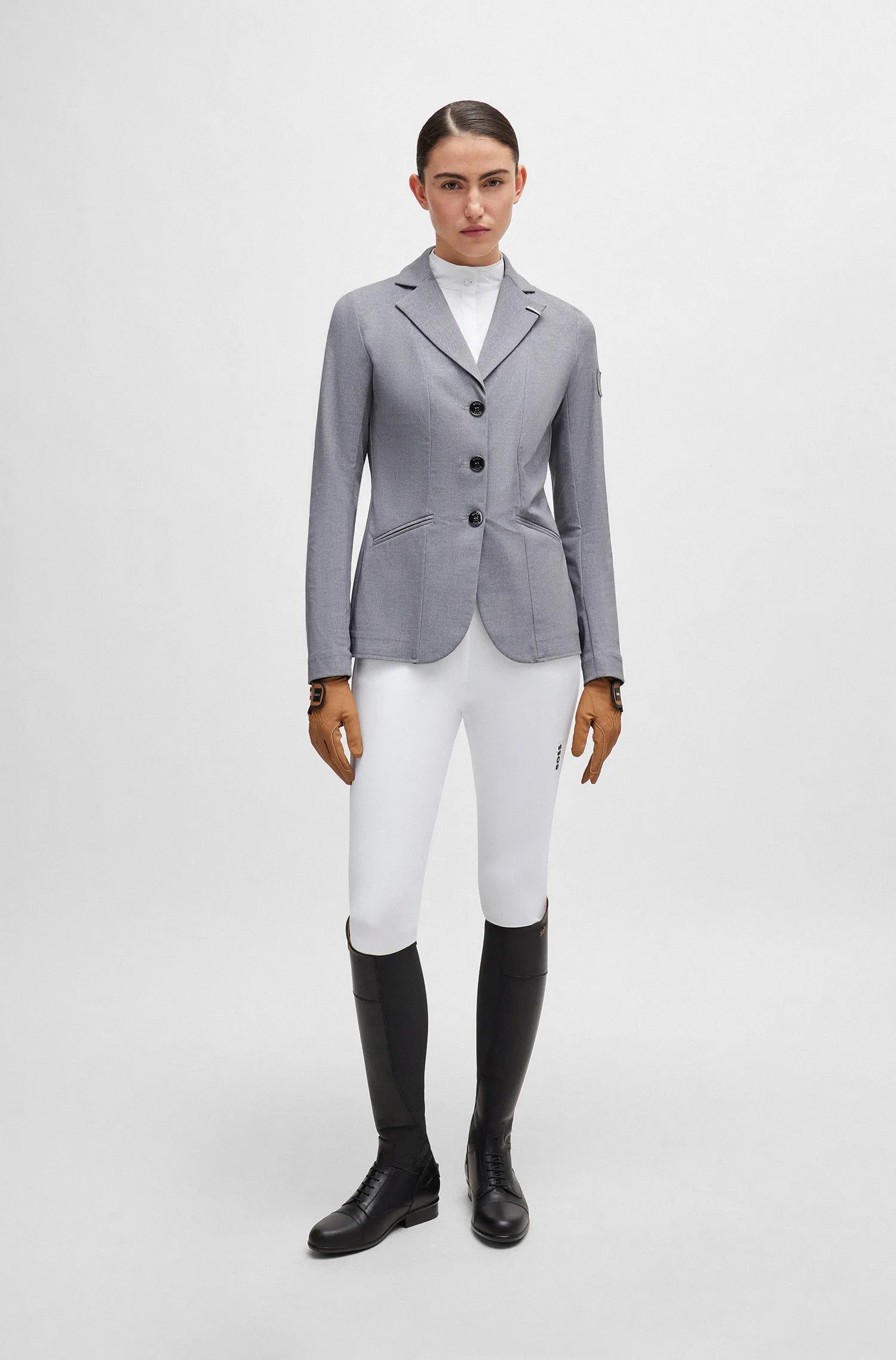 Emma Show Blouse Houndstooth