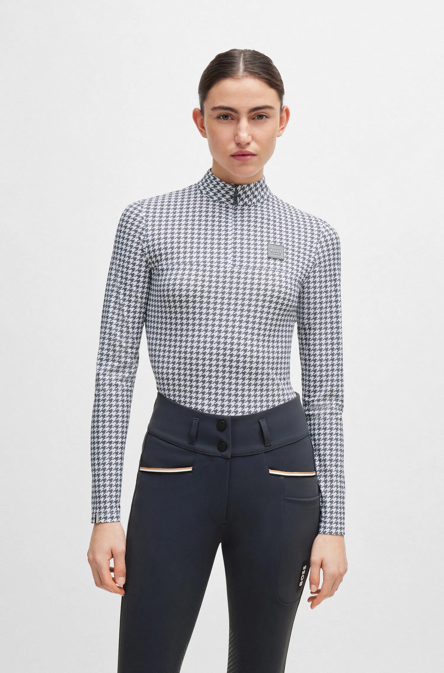 Rachel Training Shirt Houndstooth