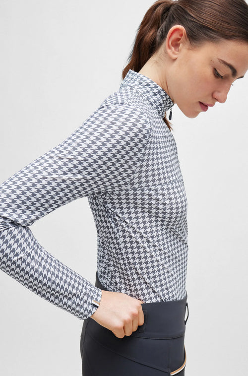Rachel Training Shirt Houndstooth