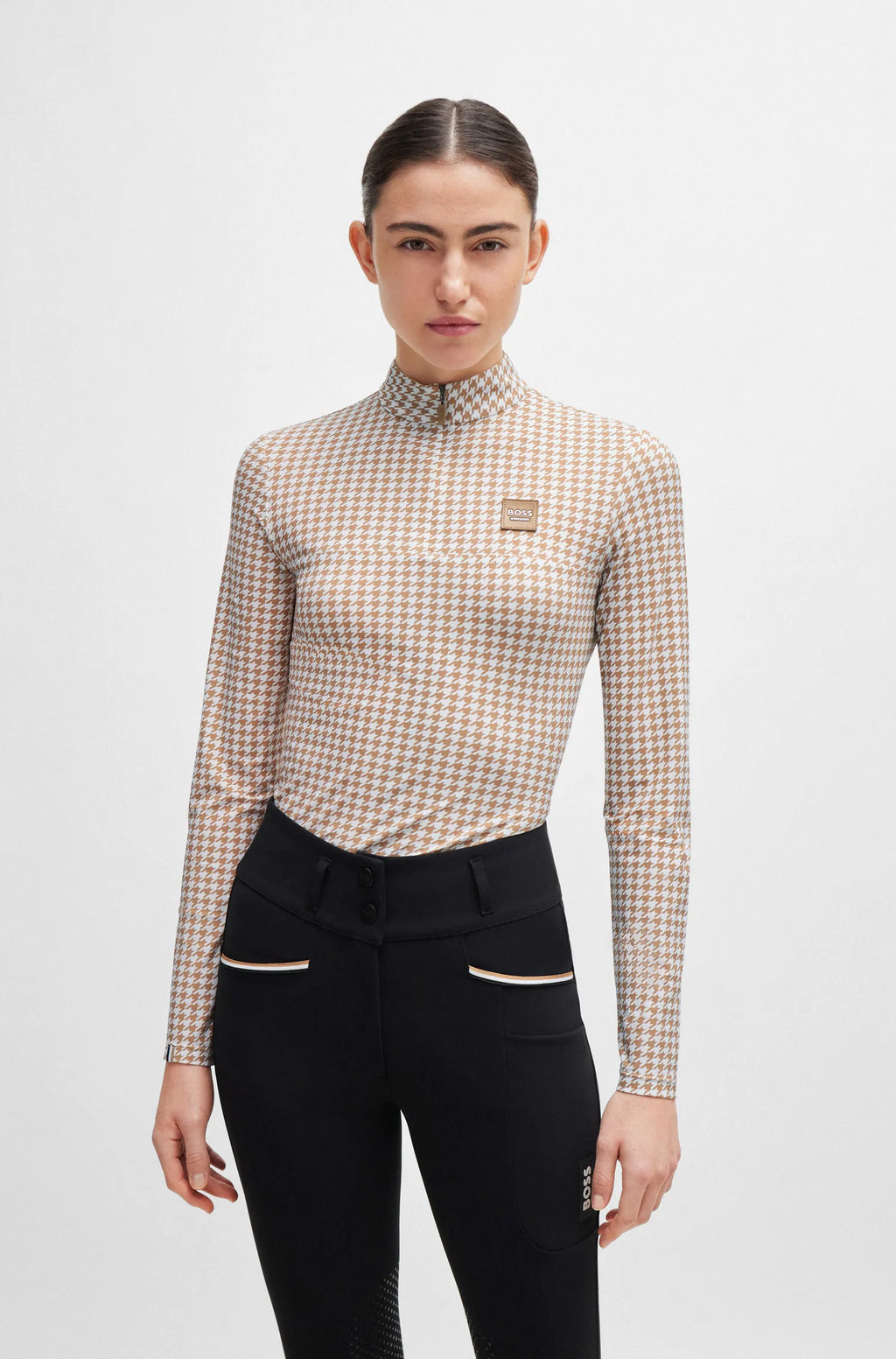 Rachel Training Shirt Houndstooth