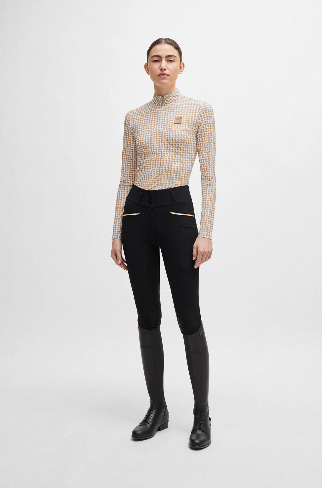 Rachel Training Shirt Houndstooth
