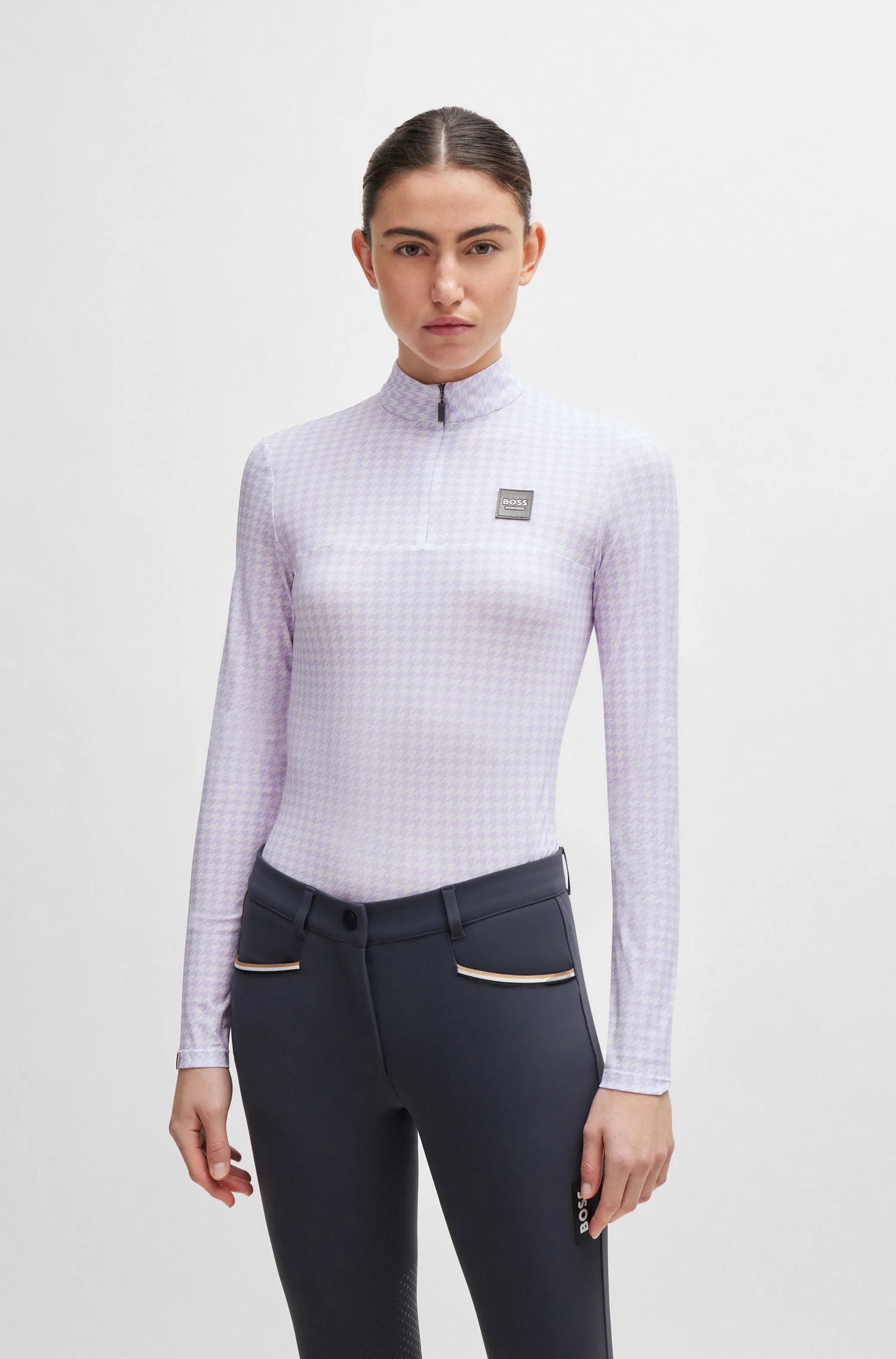Rachel Training Shirt Houndstooth