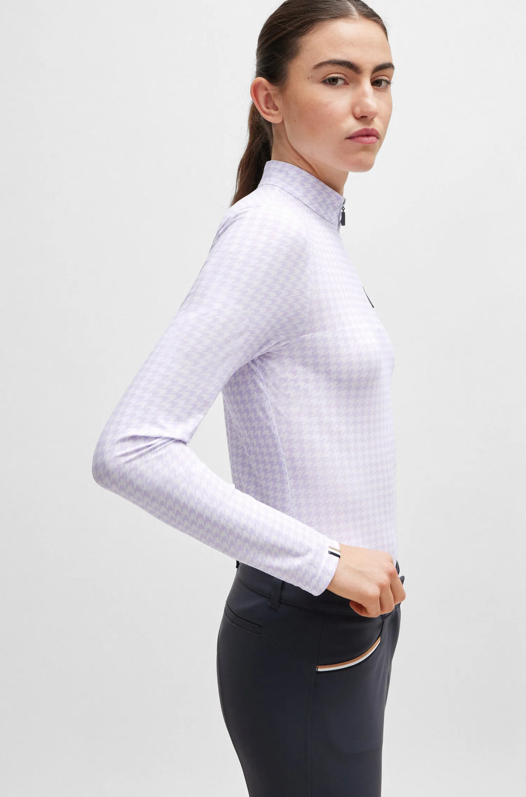 Rachel Training Shirt Houndstooth