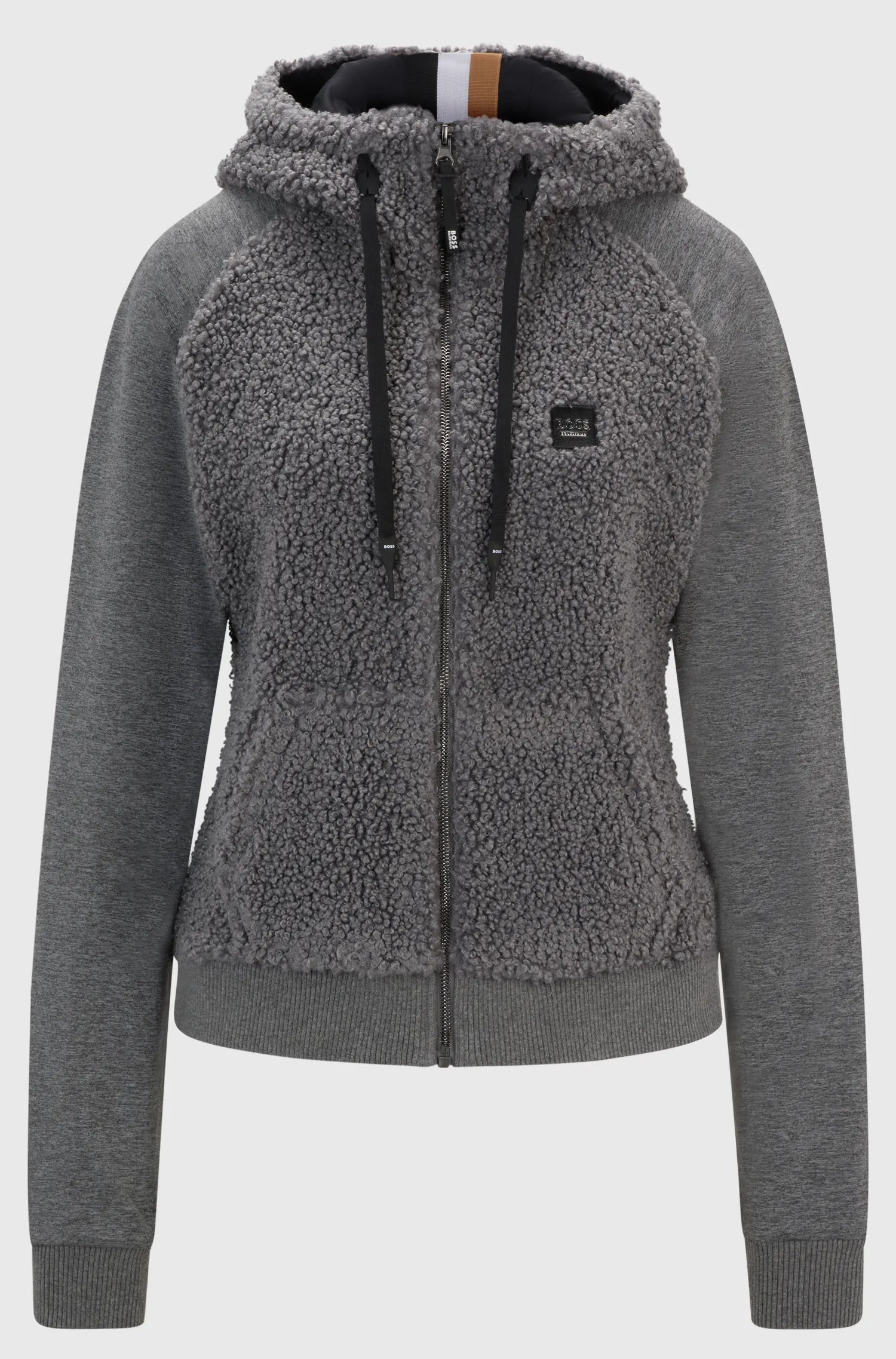 Riva Teddy Hybrid Zip Hoodie