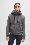 Riva Teddy Hybrid Zip Hoodie