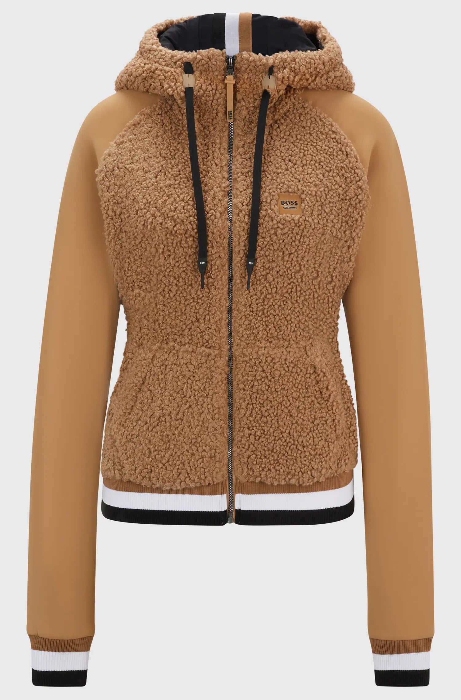 Riva Teddy Hybrid Zip Hoodie