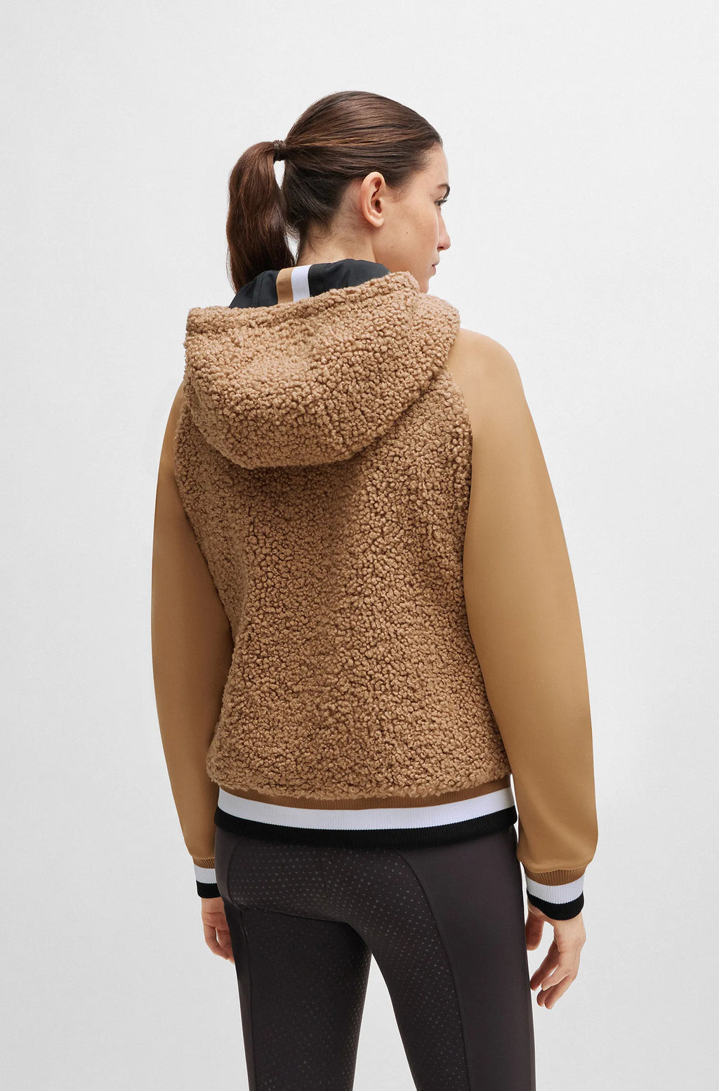 Riva Teddy Hybrid Zip Hoodie