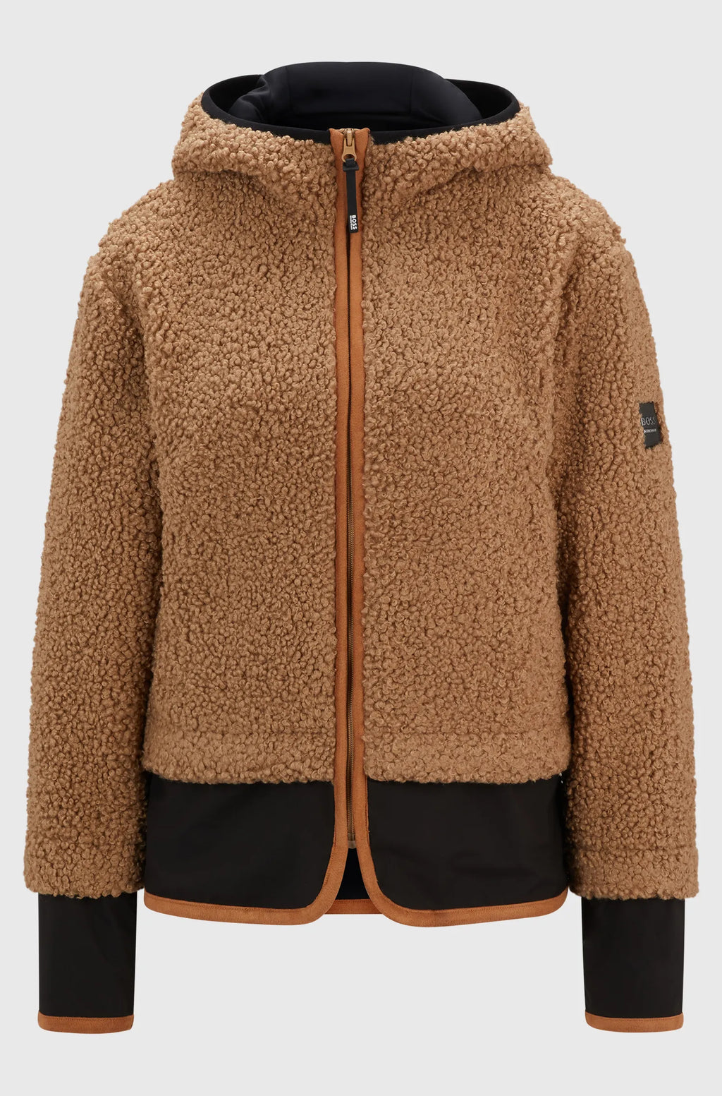 Lucy Hybrid Teddy Puffer Jacket
