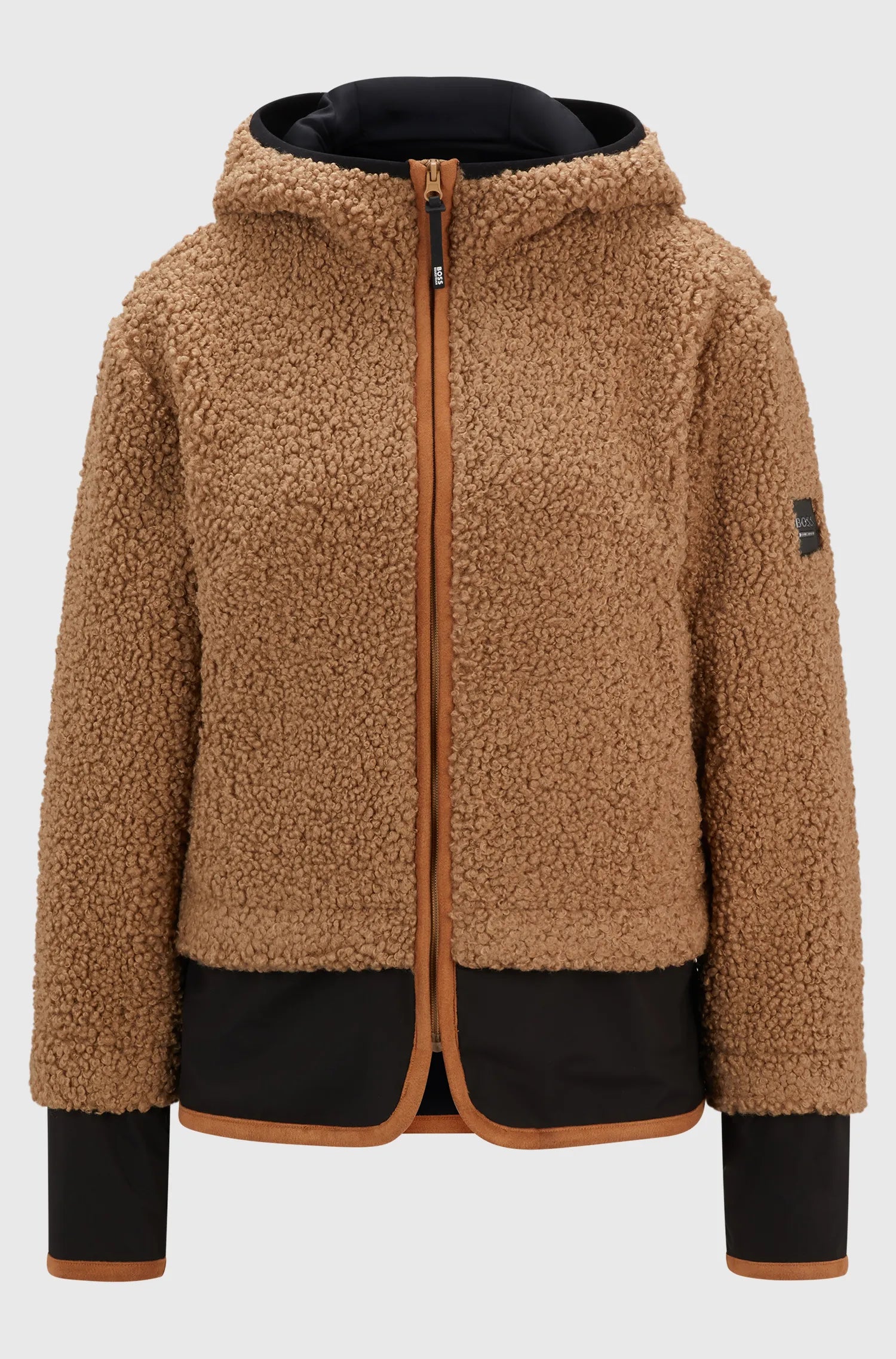 Lucy Hybrid Teddy Puffer Jacket