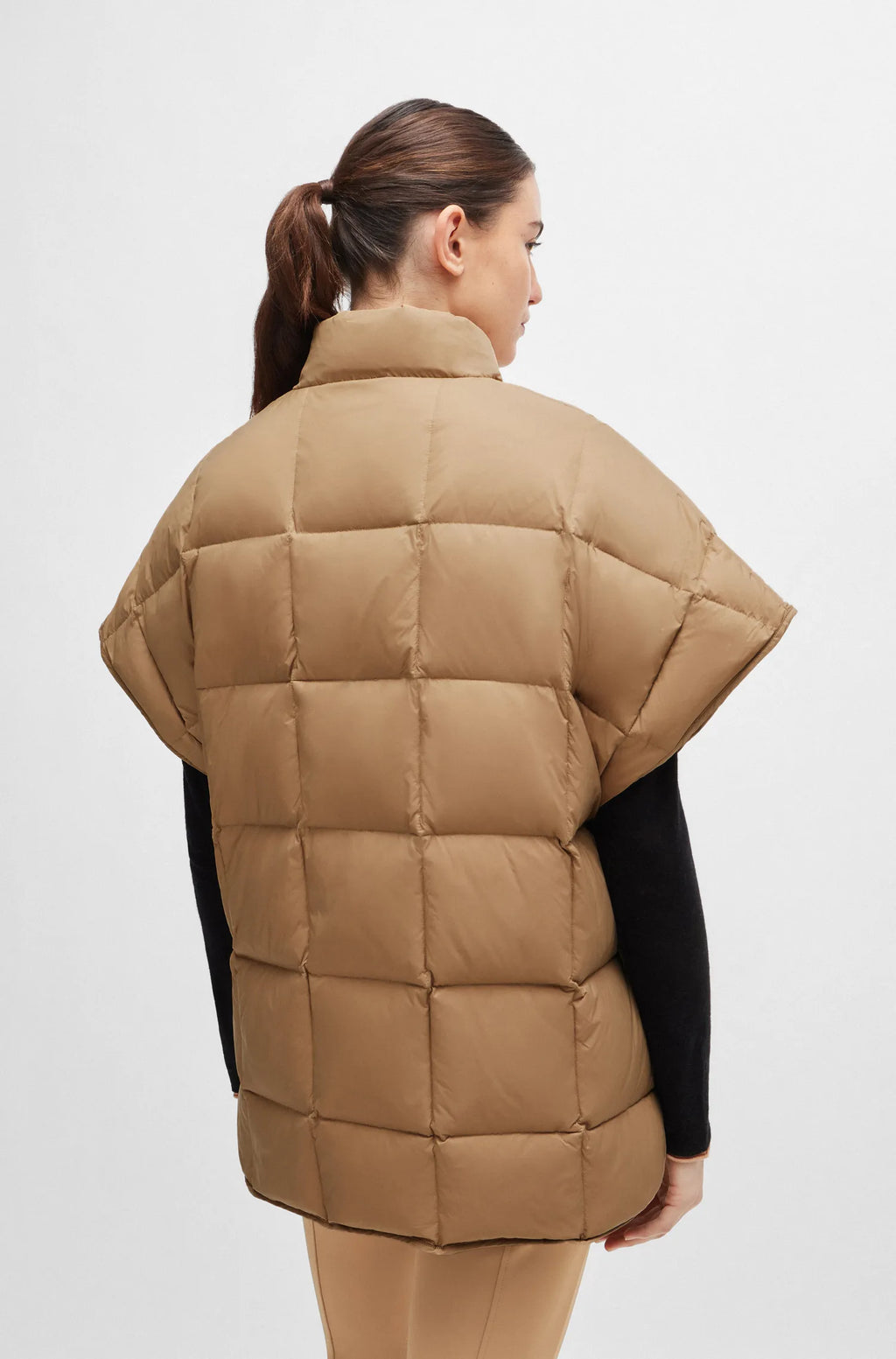 Demi Down Cape