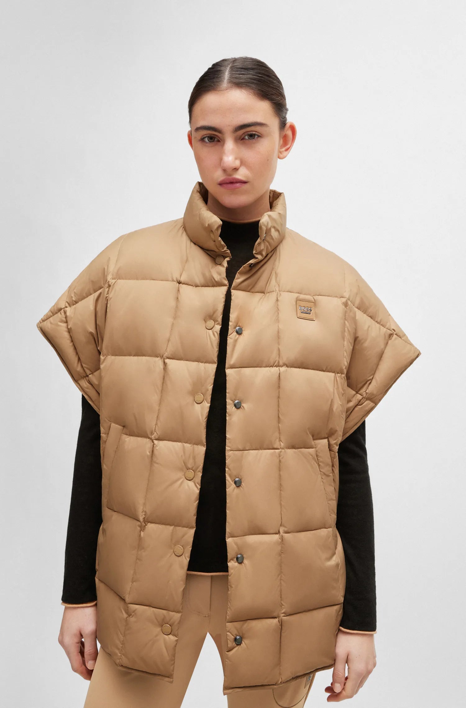 Demi Down Cape