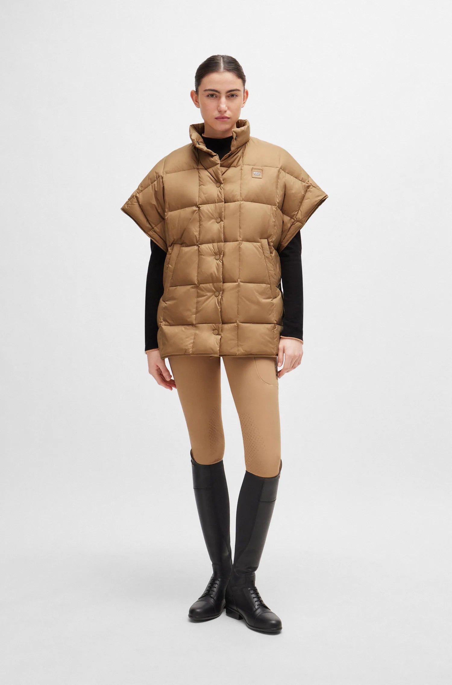 Demi Down Cape