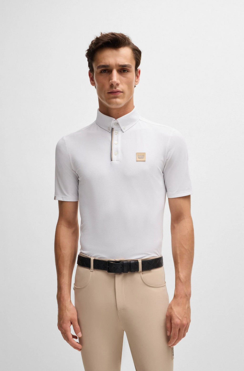 White | Matt Training Shirt, front