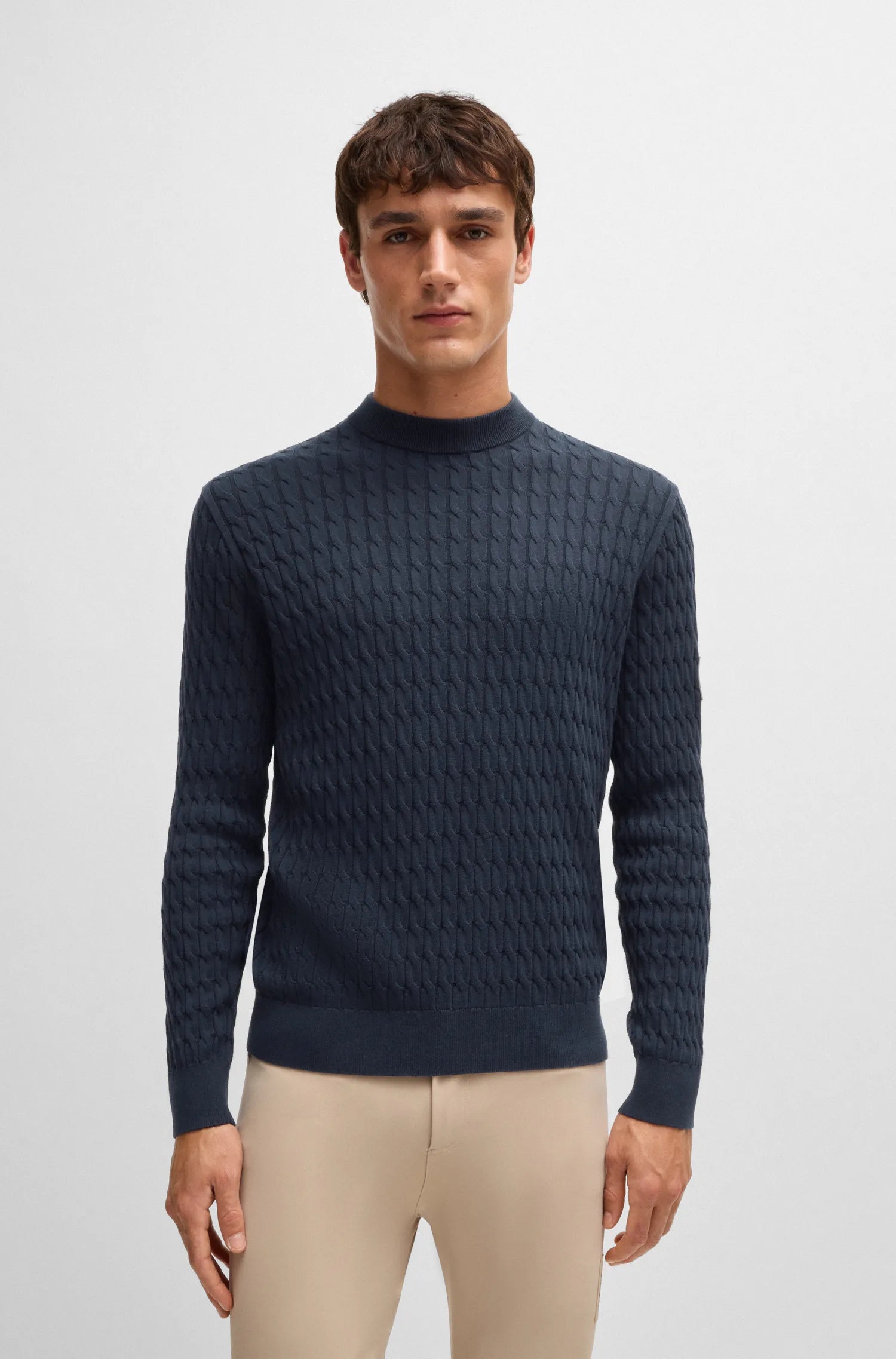 Jason Cable Knit Jumper