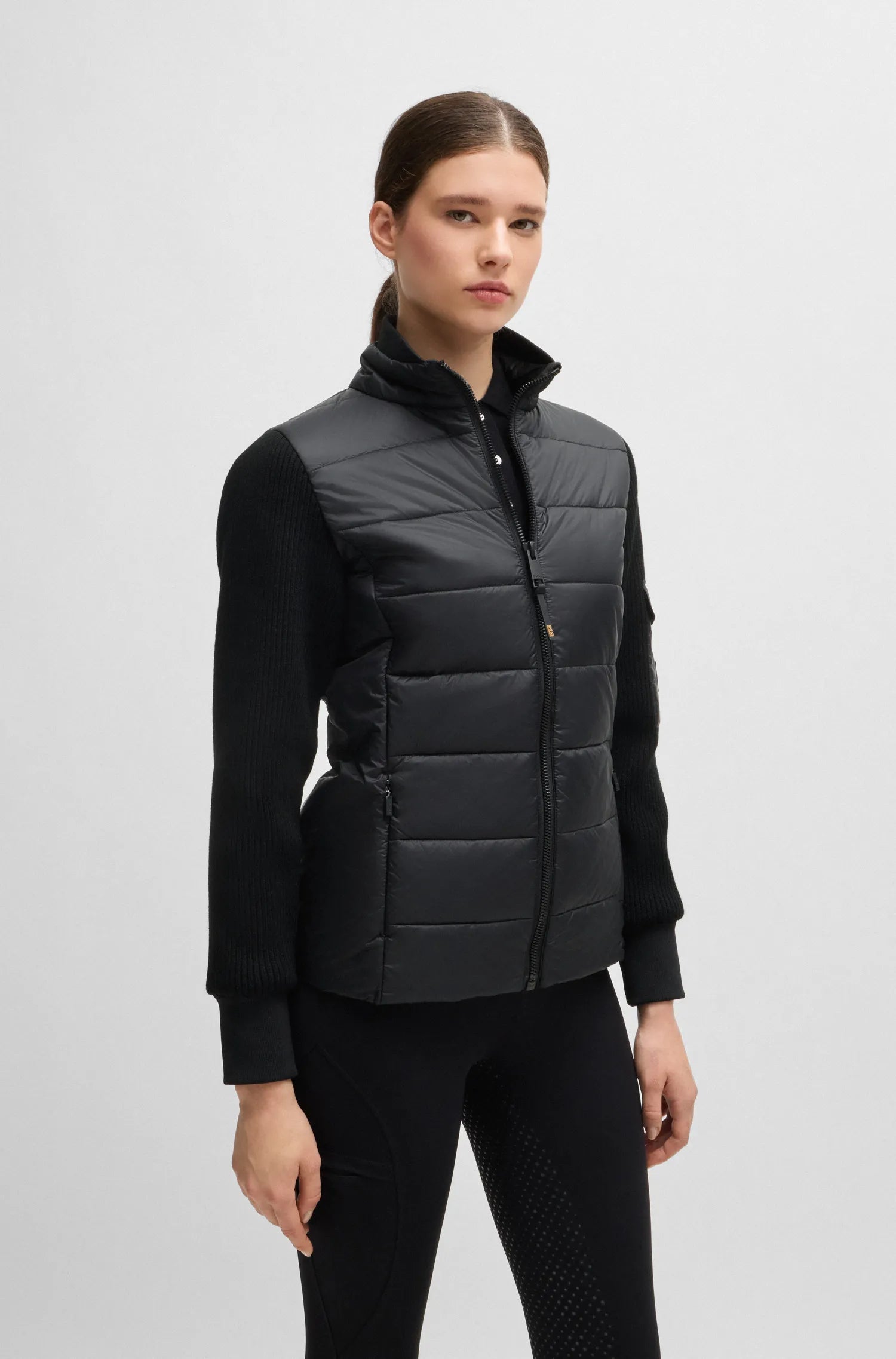 Yara Light Puffer Knitwear Jacket