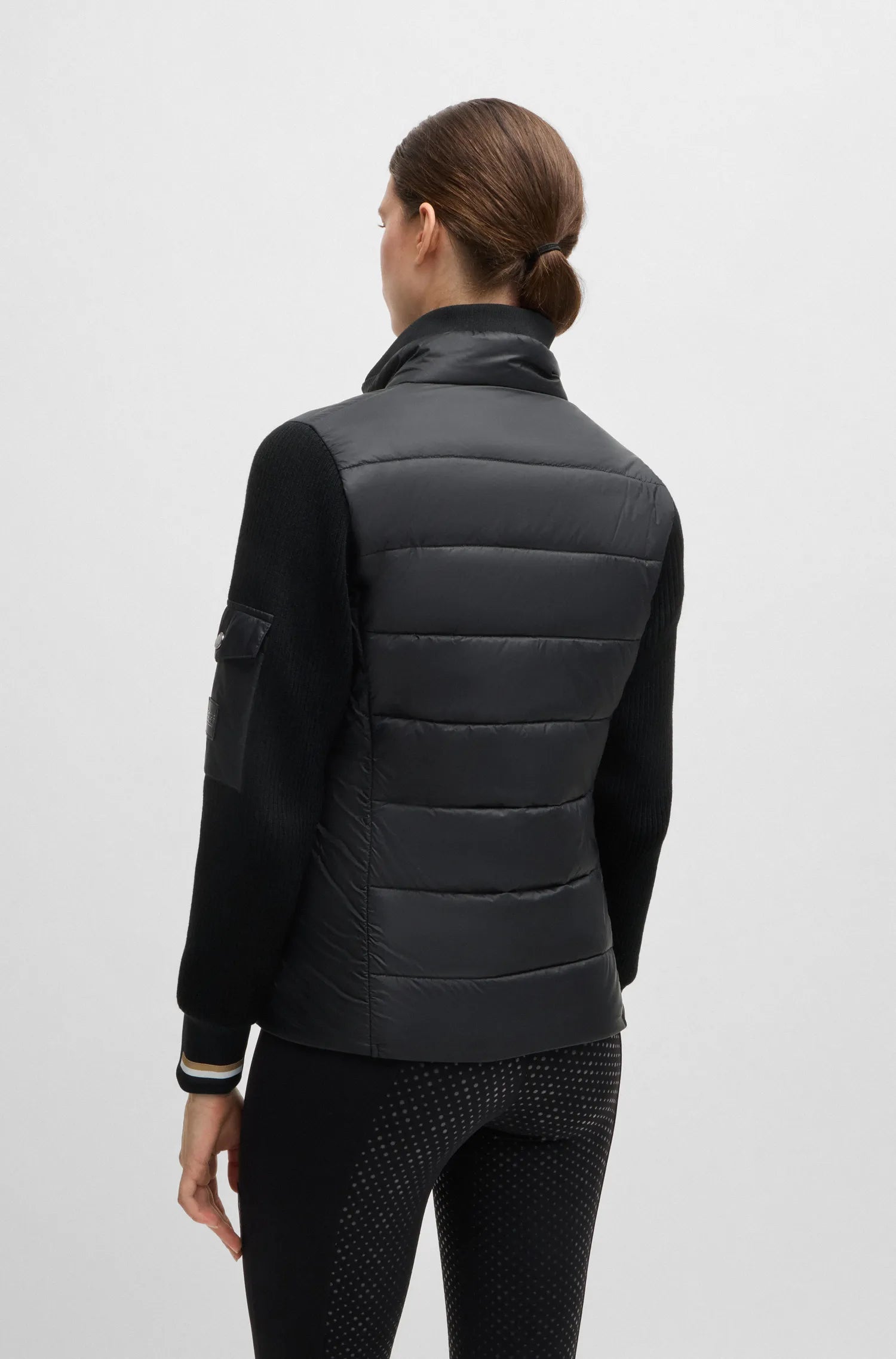 Yara Light Puffer Knitwear Jacket