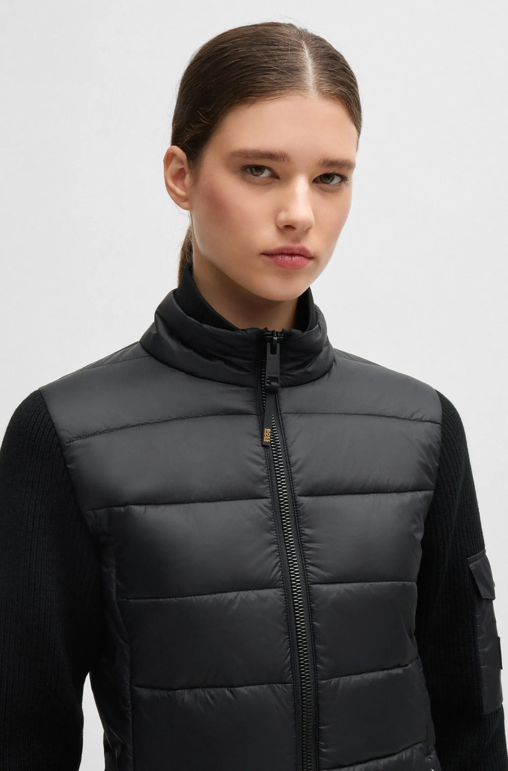 Yara Light Puffer Knitwear Jacket