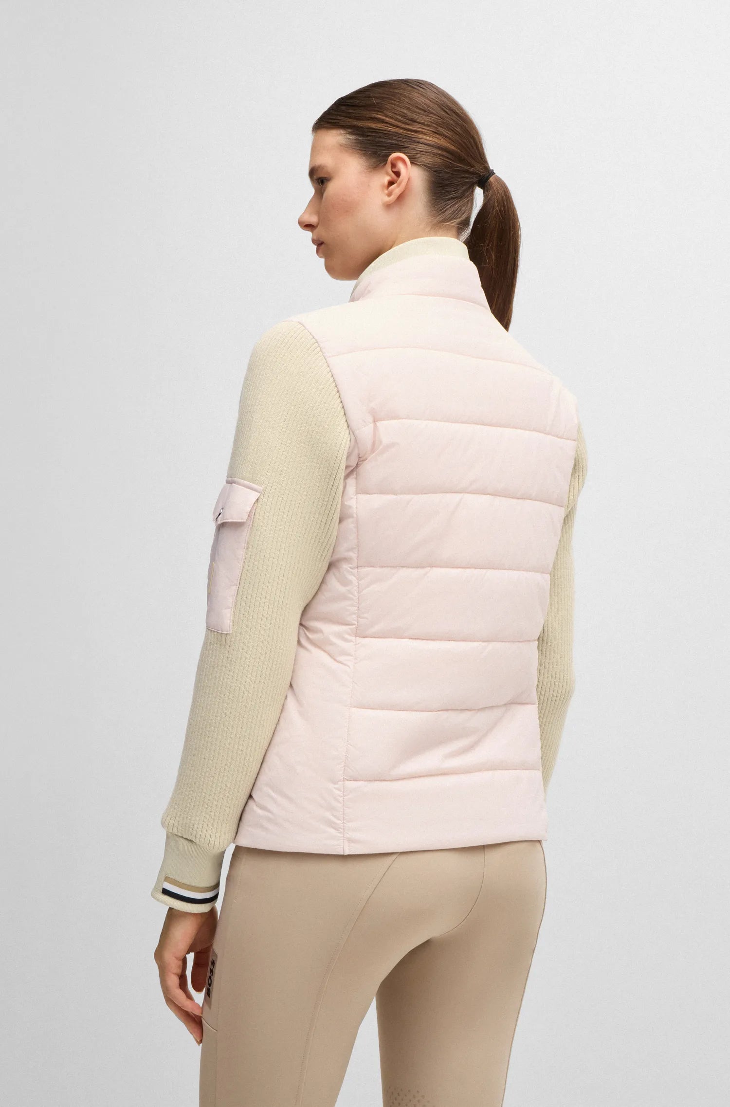 Yara Light Puffer Knitwear Jacket