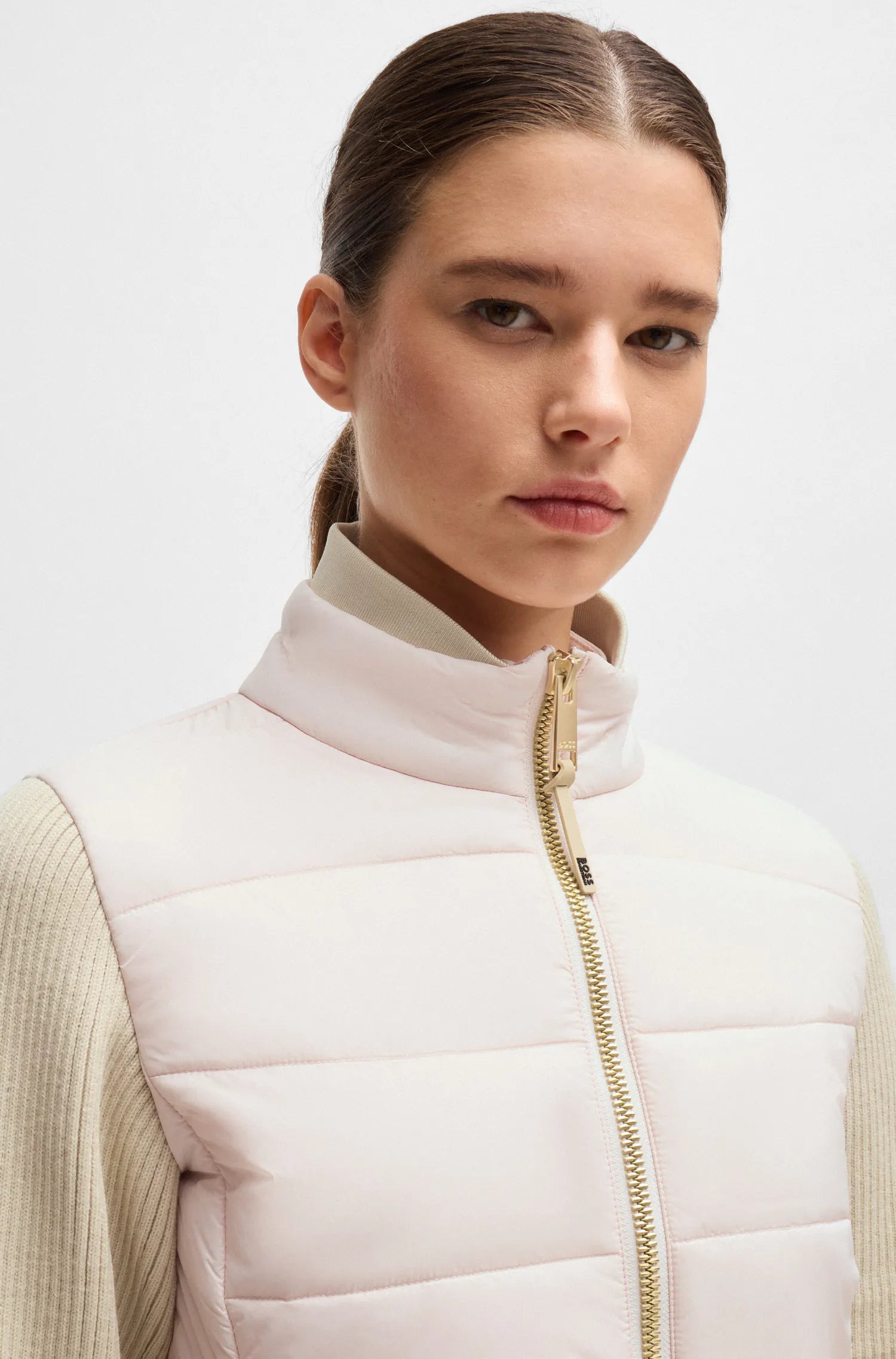 Yara Light Puffer Knitwear Jacket