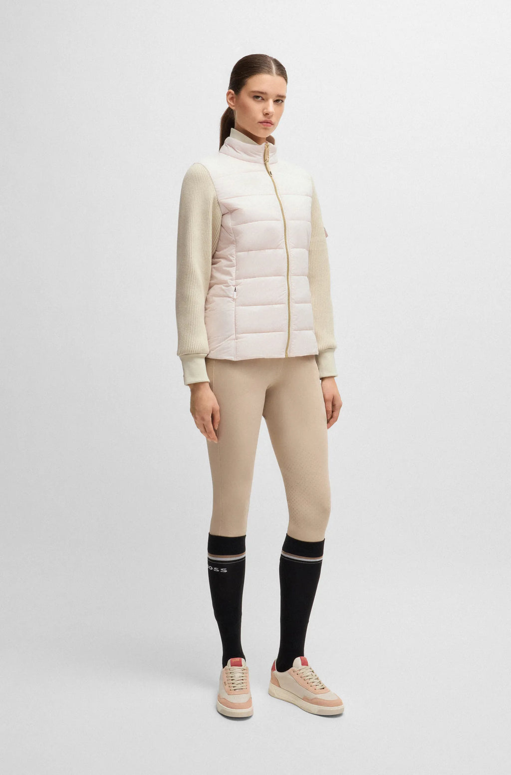 Yara Light Puffer Knitwear Jacket