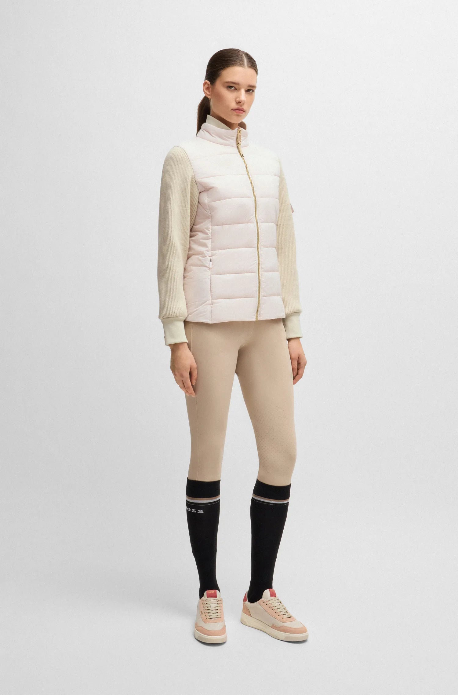Yara Light Puffer Knitwear Jacket