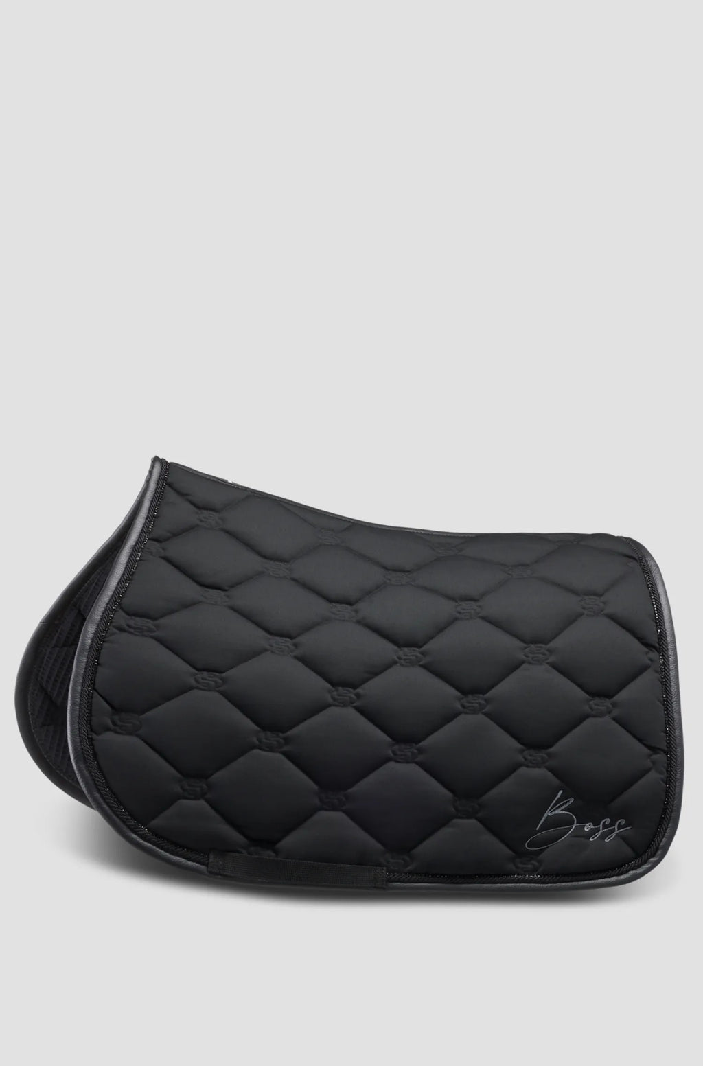 Saddle Pad Jump Glitter Black