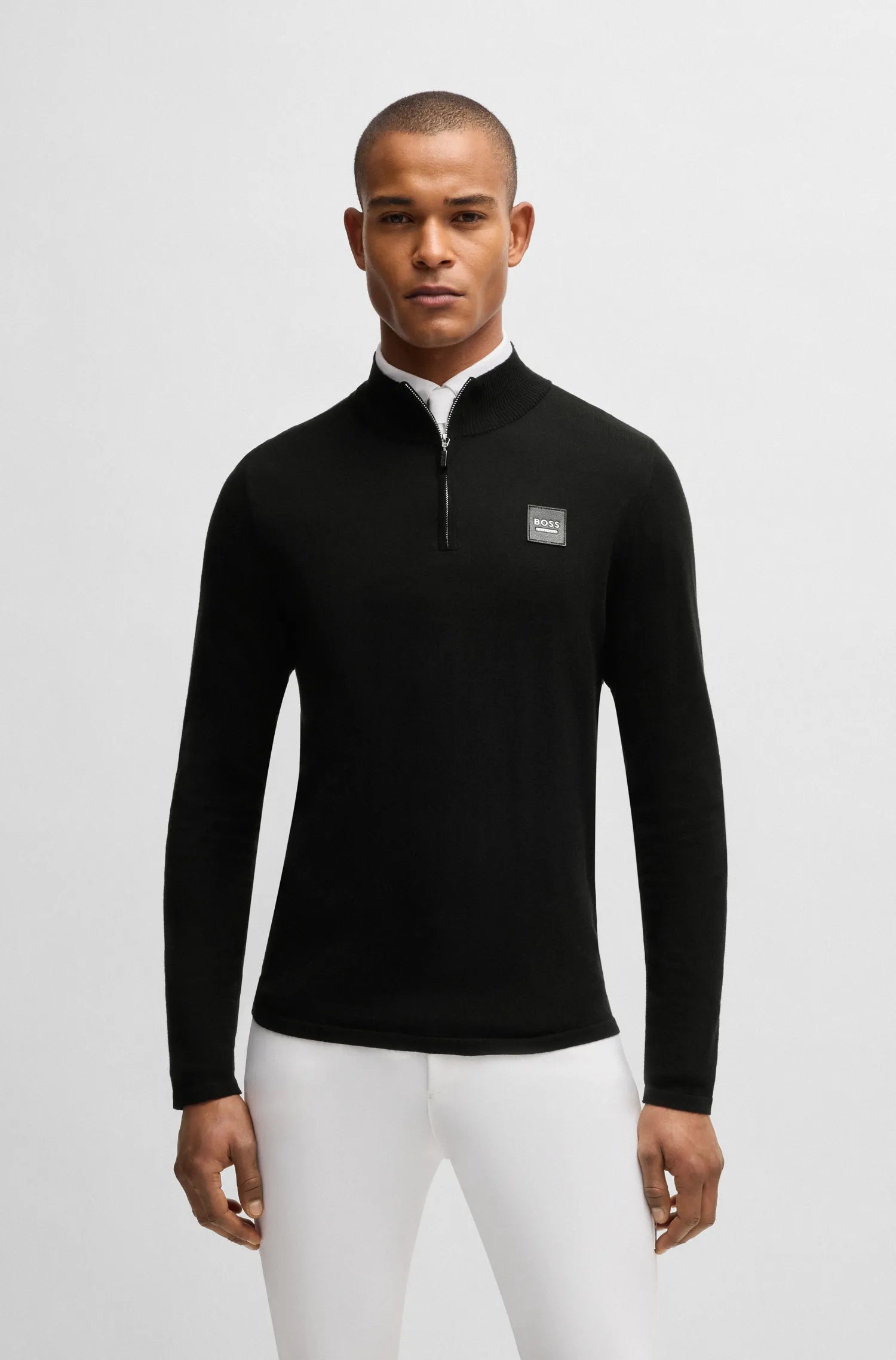 Rouven Half Zip Jumper Knitwear