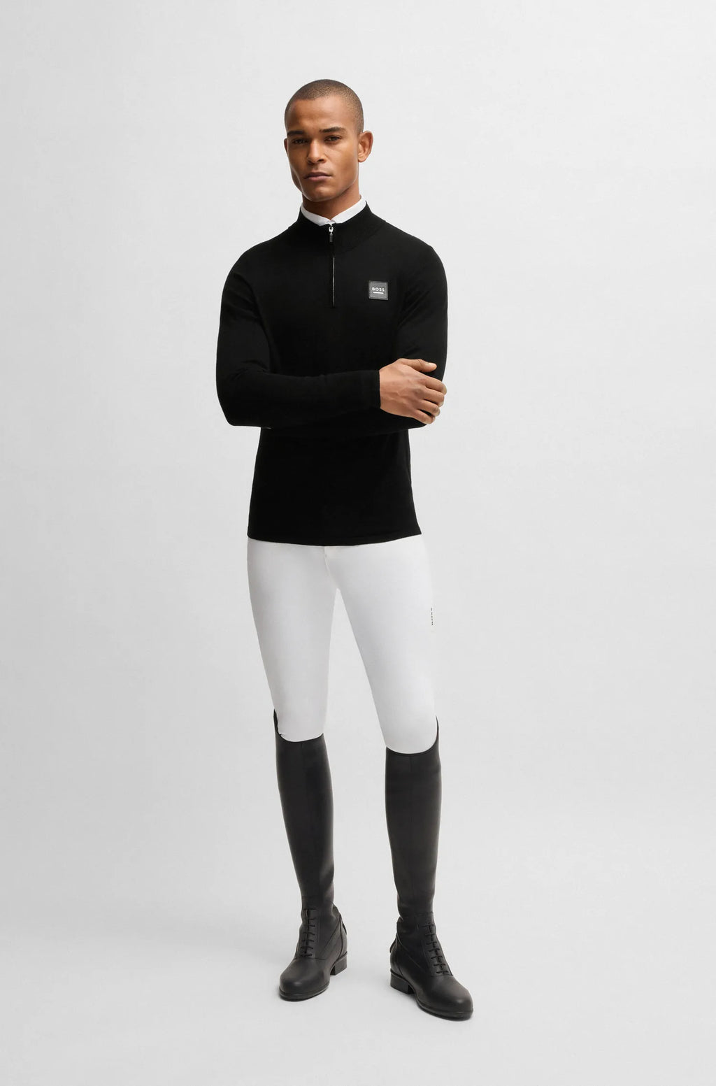 Rouven Half Zip Jumper Knitwear