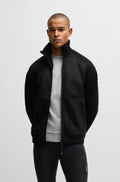 Taylor Alcantara Bomber Jacket