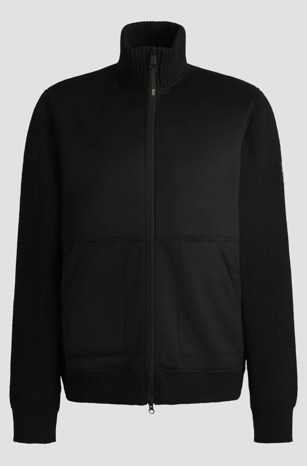 Taylor Alcantara Bomber Jacket