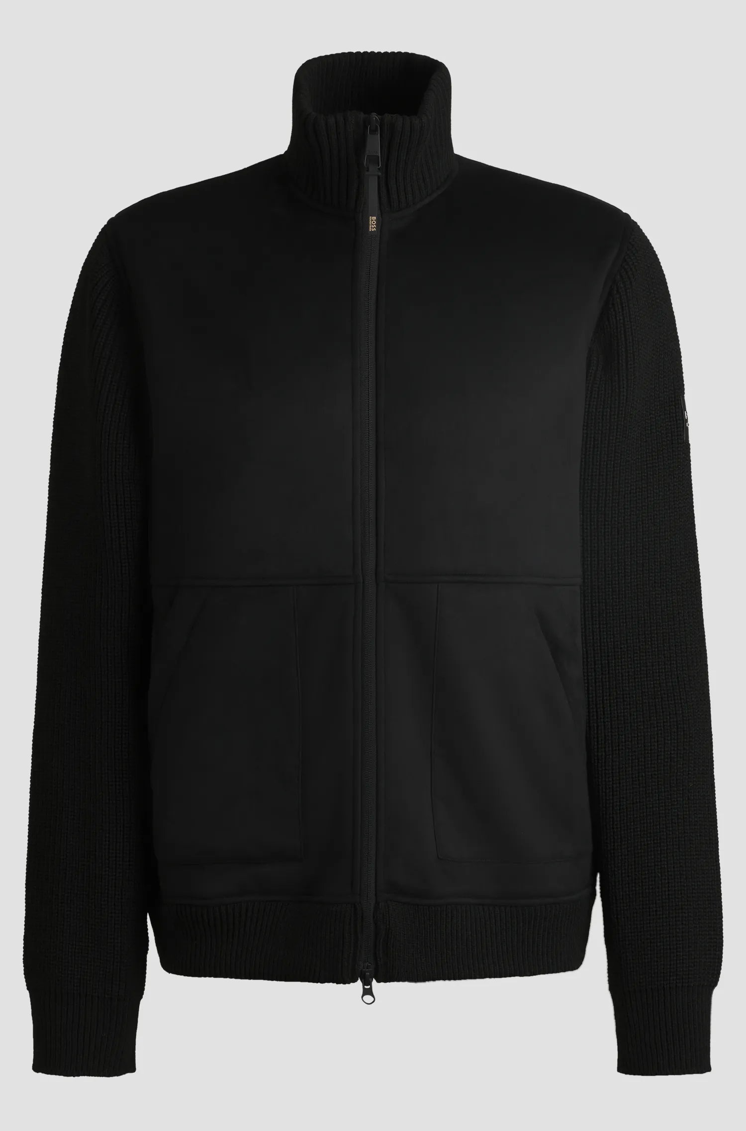 Taylor Alcantara Bomber Jacket