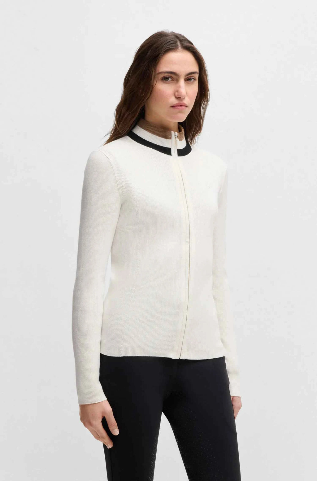 Soft Creme | Aylin Knitwear Cardigan Signature, back