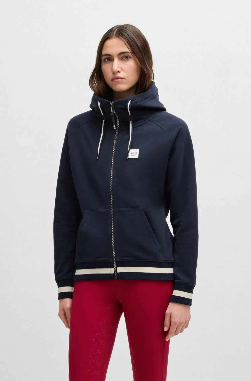 Sky Captain | Riva Zip Hoodie, back