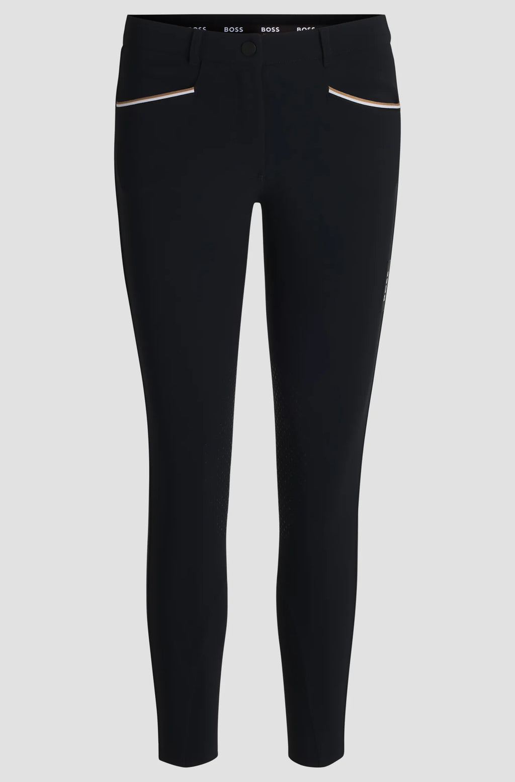 Hazel Knee Grip Breeches Glitter Logo