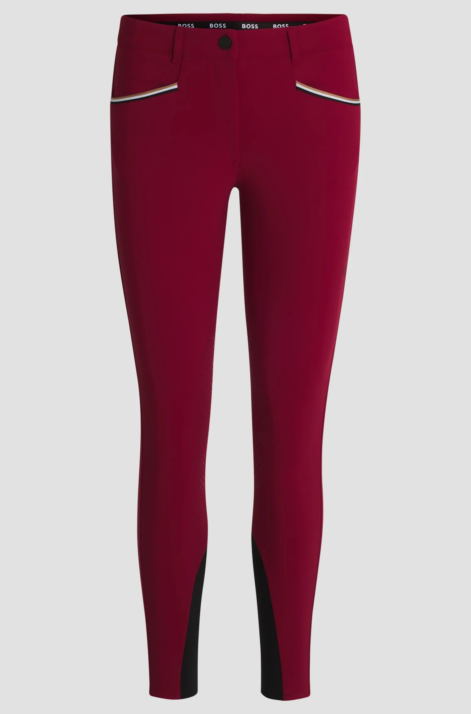 Hazel Knee Grip Breeches Glitter Logo