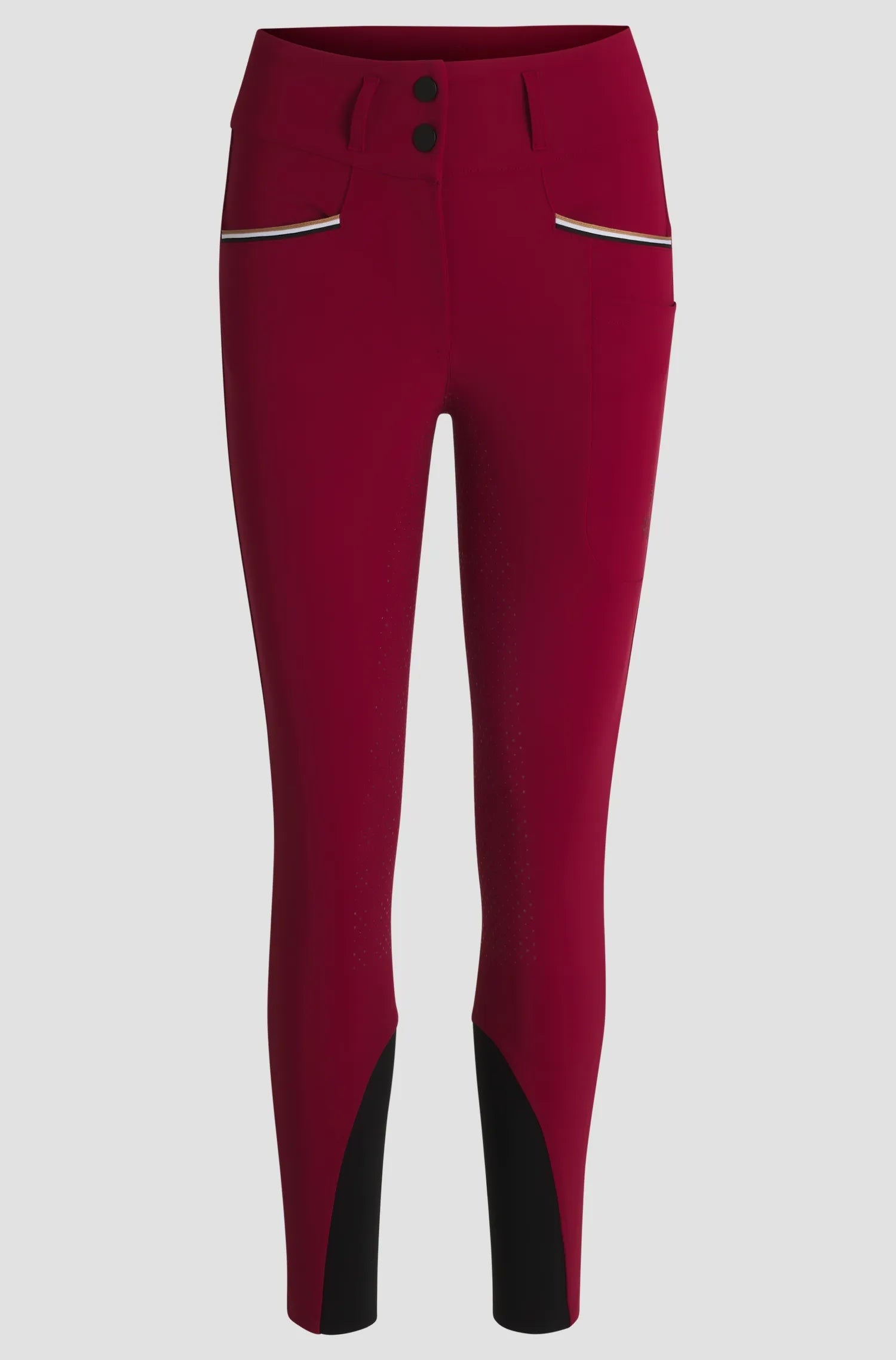 Hailey High Waist Full Grip Breeches Glitter Logo