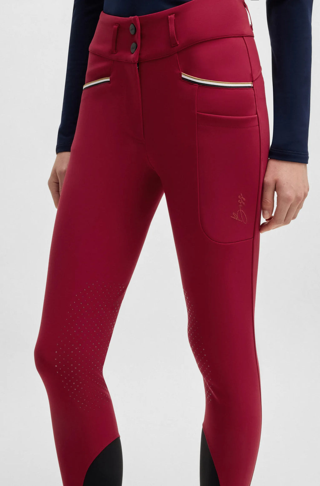 Hannah Winter High Waist Knee Grip Breeches